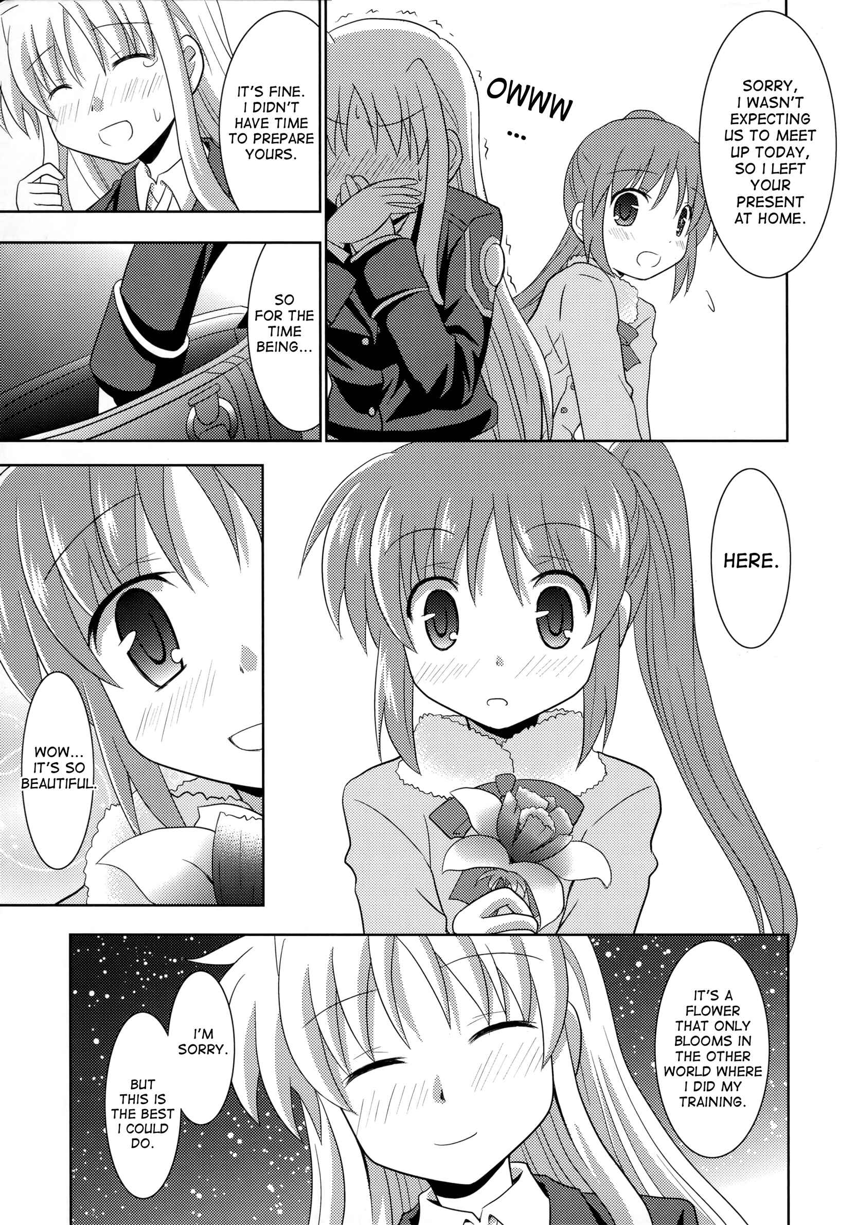 Page 25 Chapter Unknown_8359 Mahou Shoujo Lyrical Nanoha - Christmas Song for You (Doujinshi)