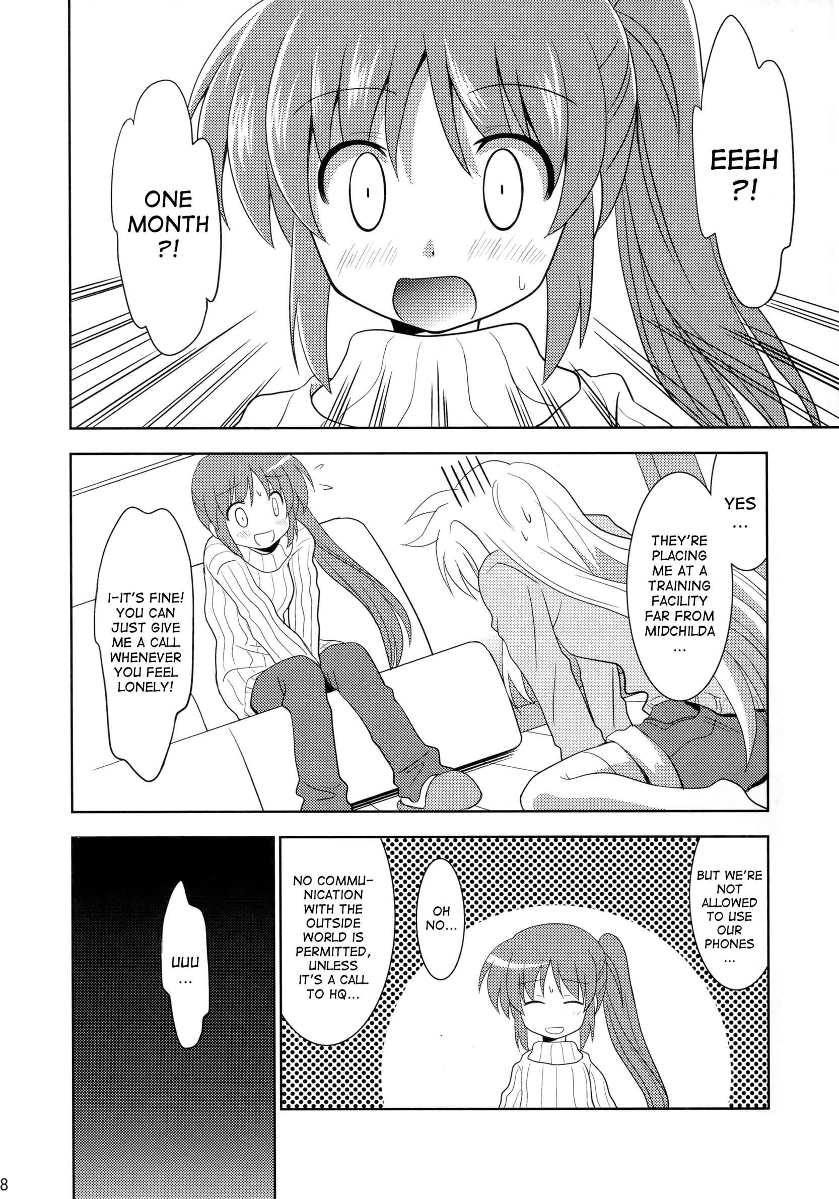 Page 6 Chapter Unknown_8359 Mahou Shoujo Lyrical Nanoha - Christmas Song for You (Doujinshi)