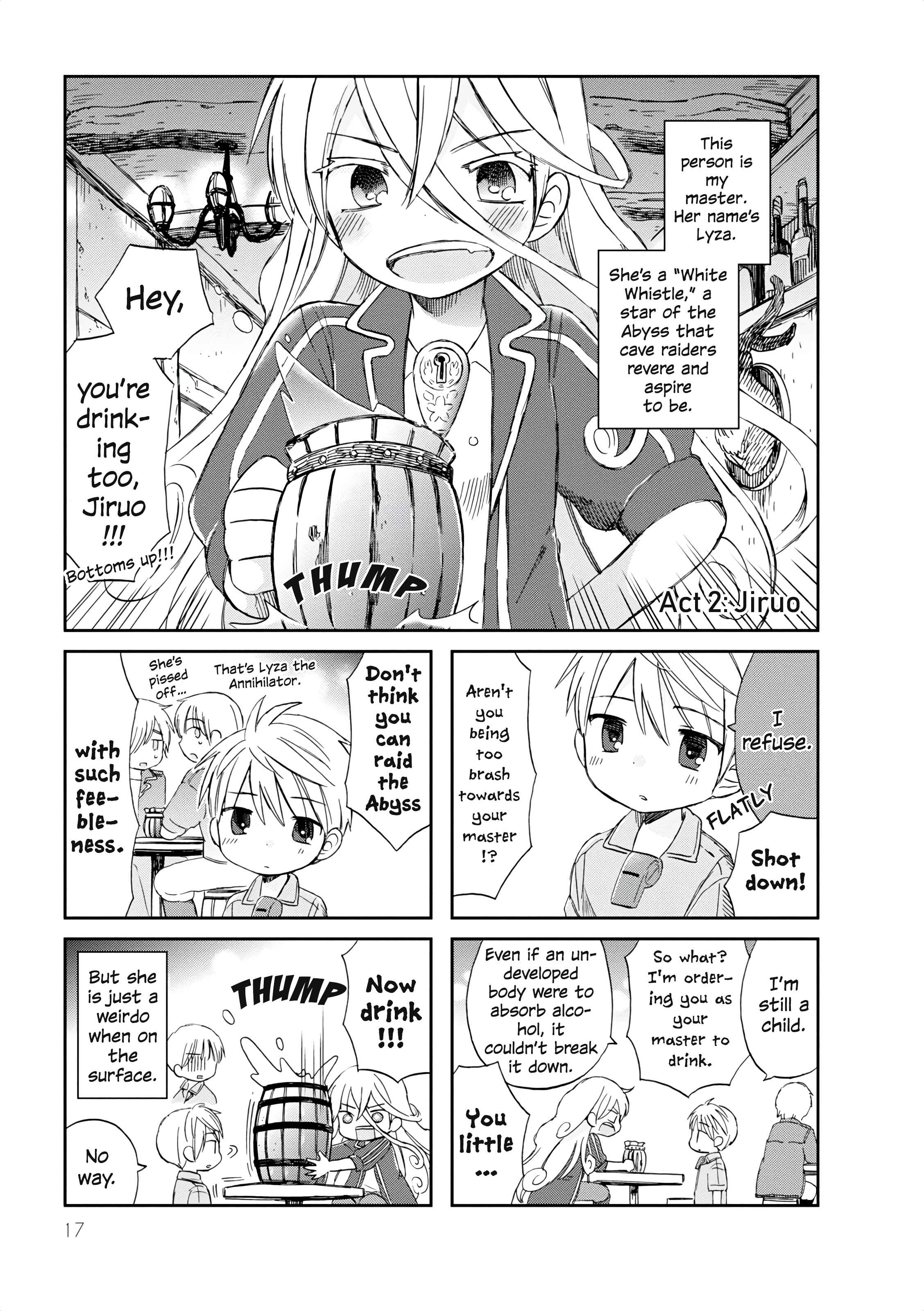 Page 3 Chapter 2 Made in Abyss Official Anthology