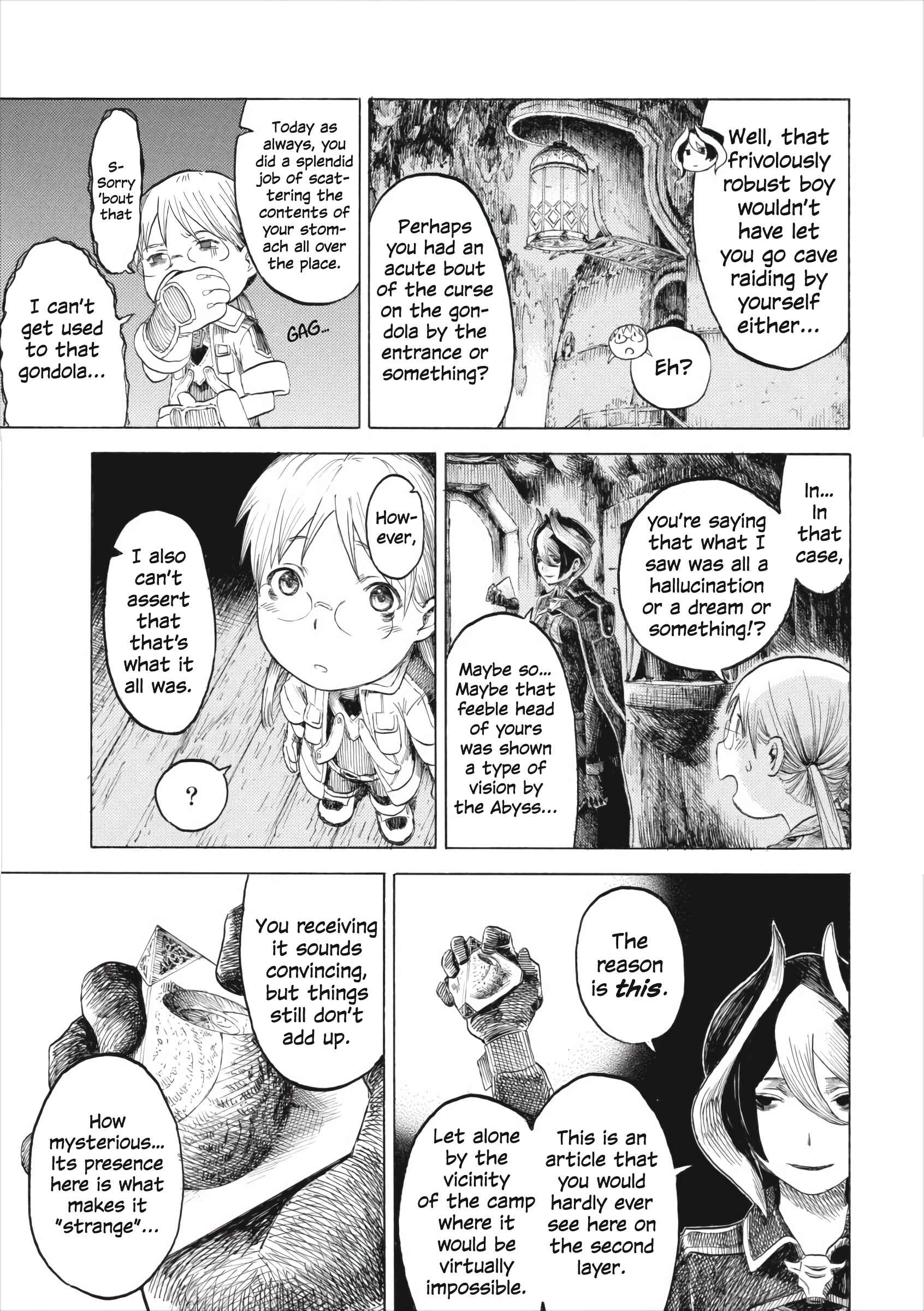 Page 5 Chapter 4 Made in Abyss Official Anthology