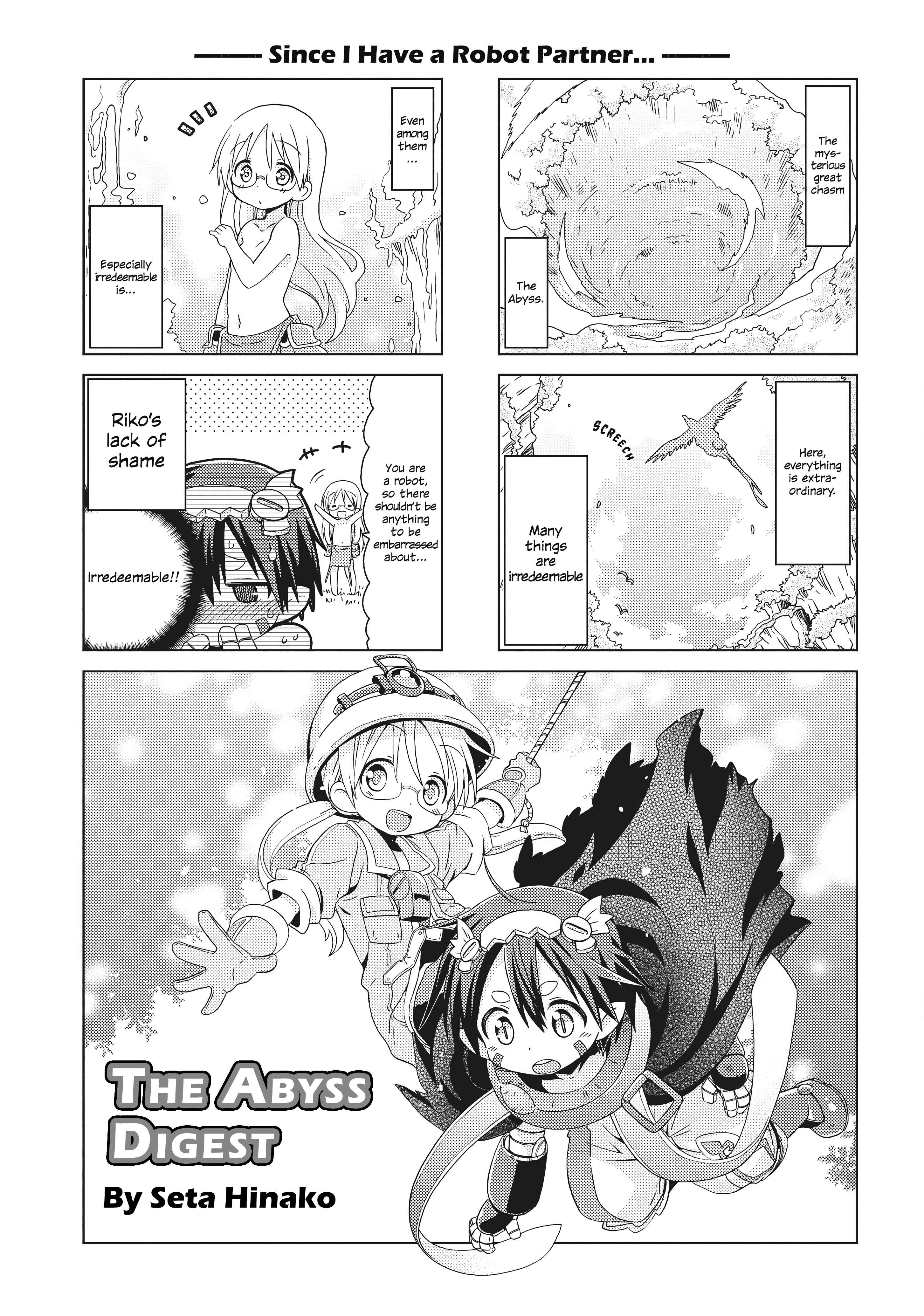 Page 1 Chapter 3 Made in Abyss Official Anthology