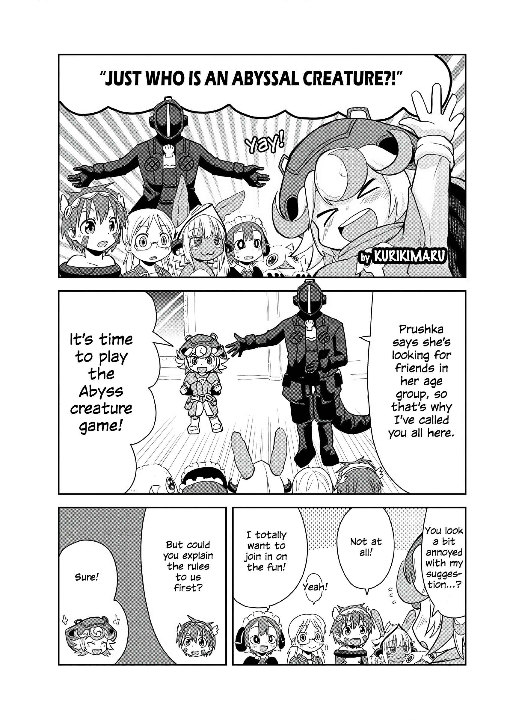 Page 1 Chapter 5 Made in Abyss Official Anthology