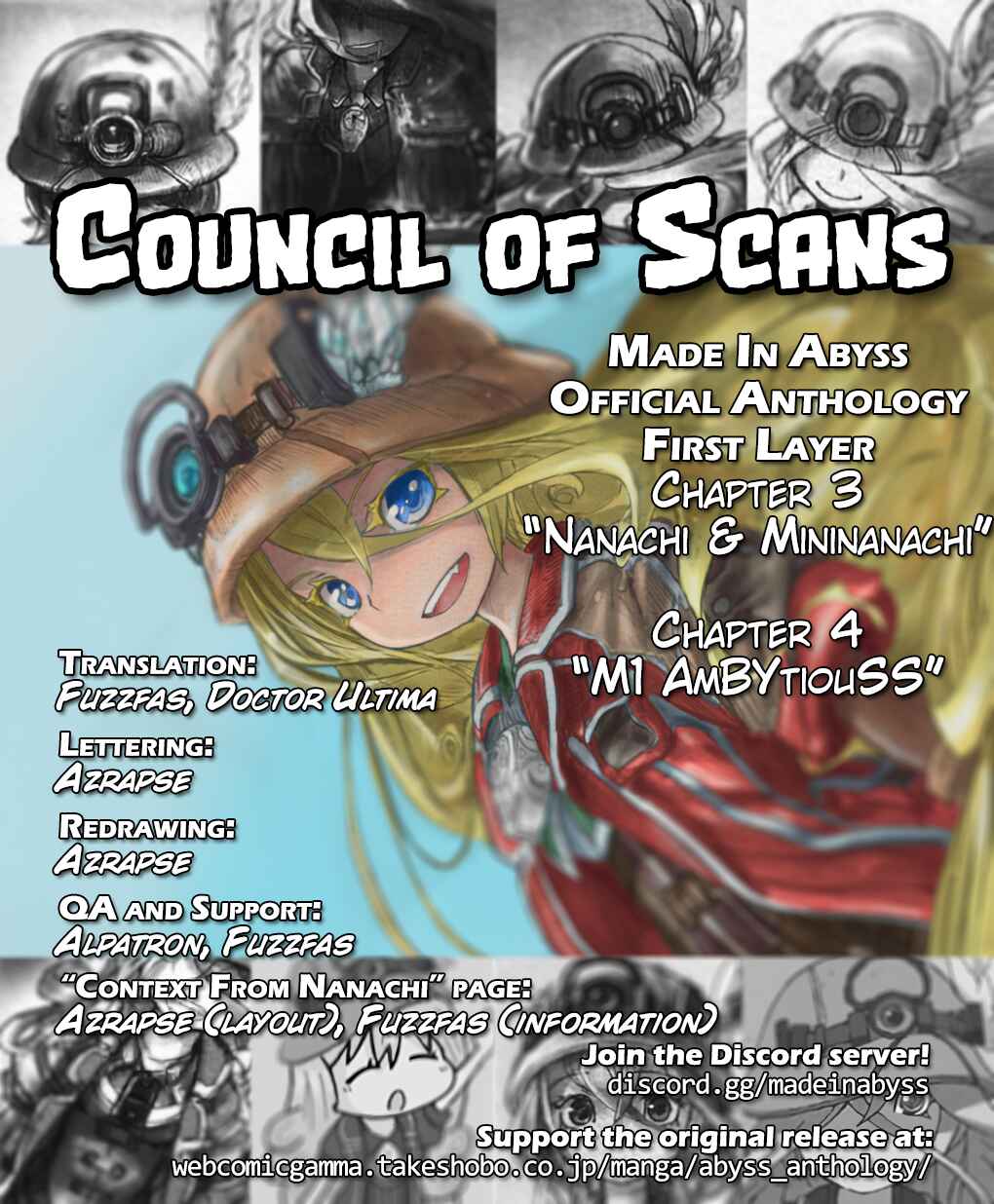 Page 8 Chapter 4 Made in Abyss Official Anthology