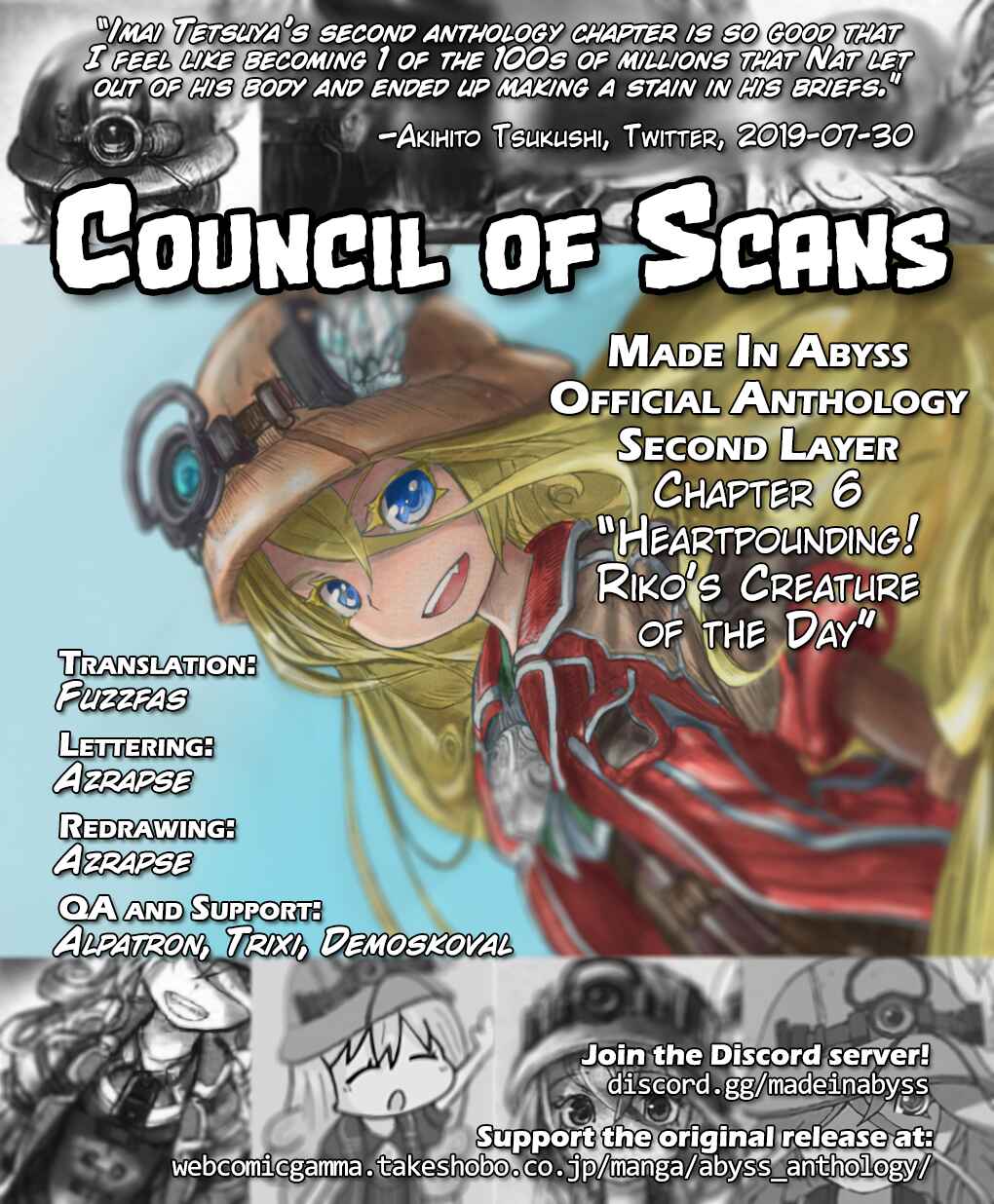 Page 11 Chapter 6 Made in Abyss Official Anthology