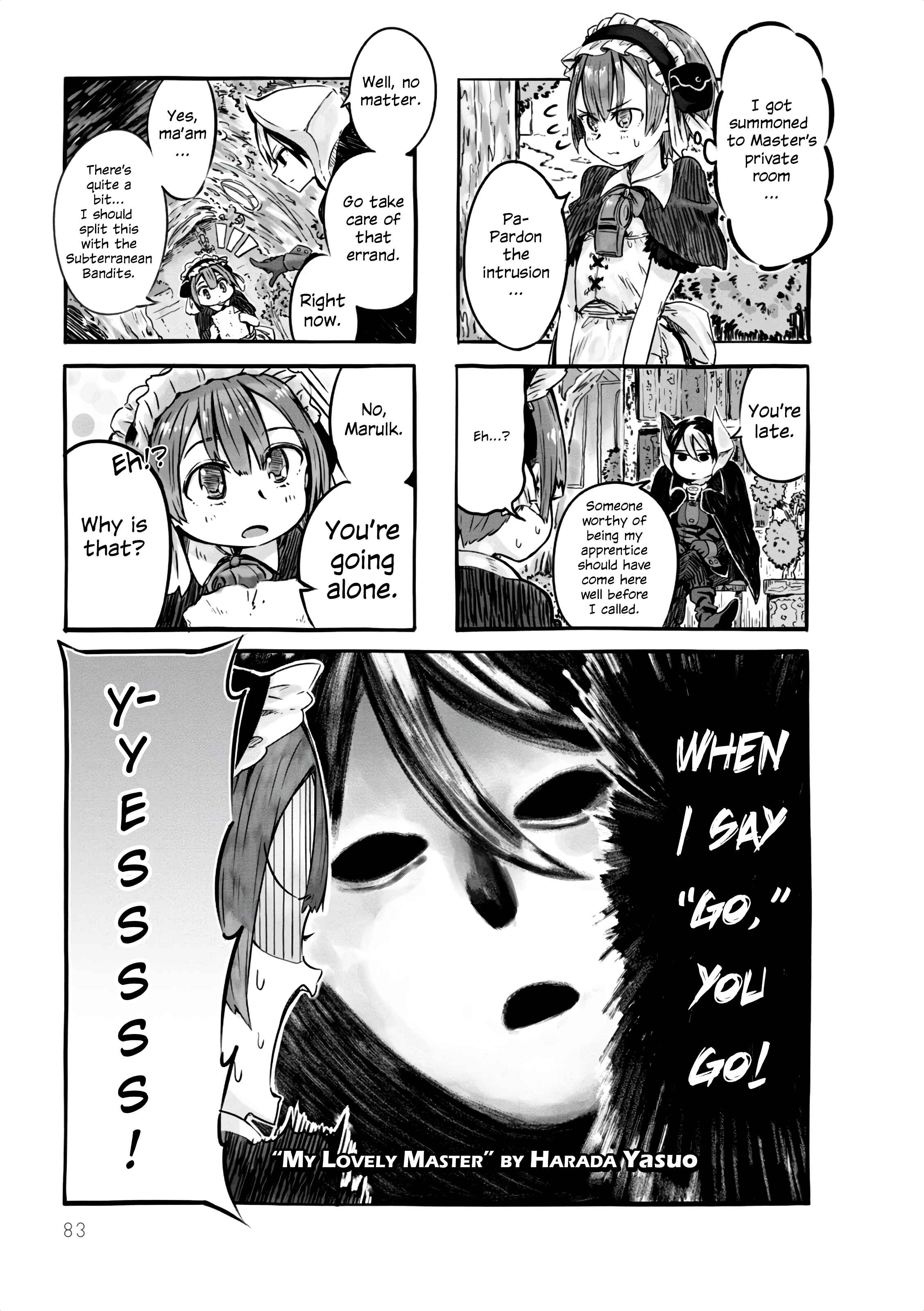 Page 1 Chapter 12 Made in Abyss Official Anthology