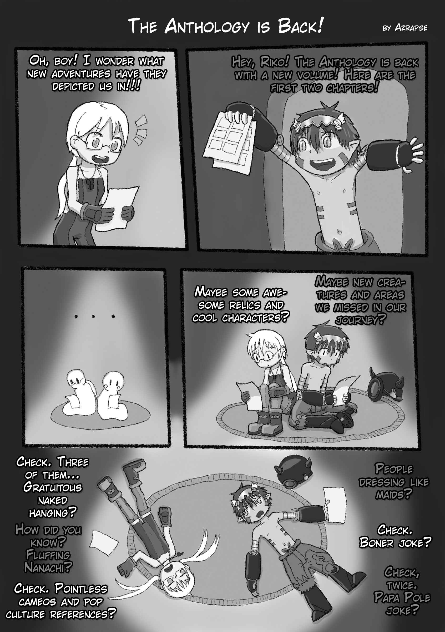 Page 16 Chapter 1 Made in Abyss Official Anthology