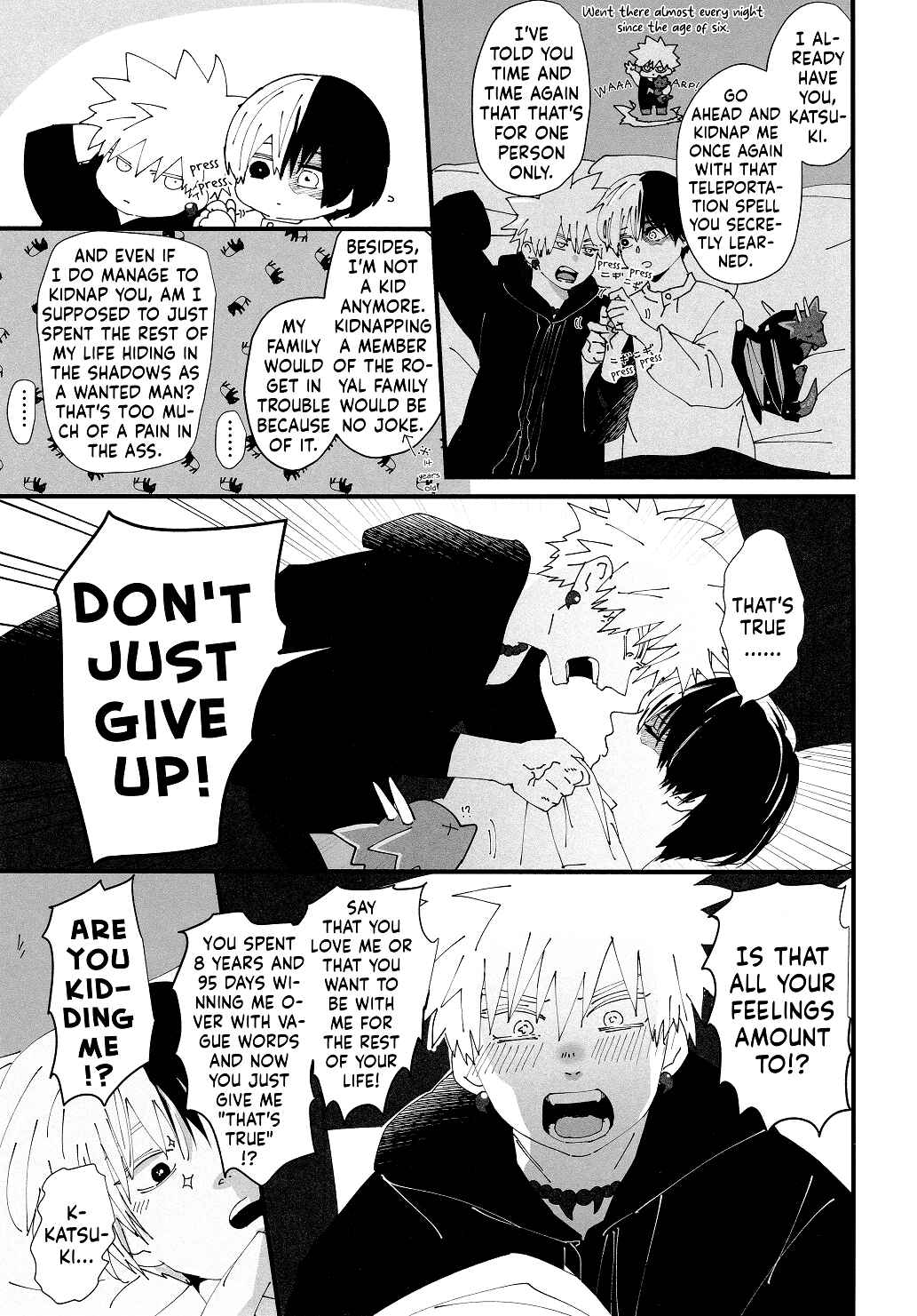 Page 8 Chapter 15 My Hero Academia - Rondo of Opalus (Doujinshi)