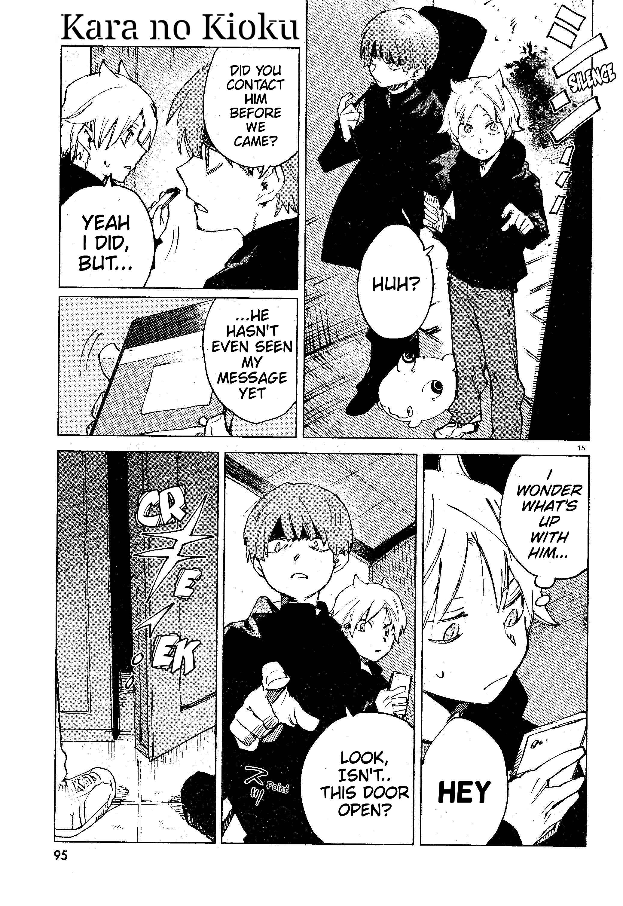 Page 15 Chapter 13 Kara no Kioku