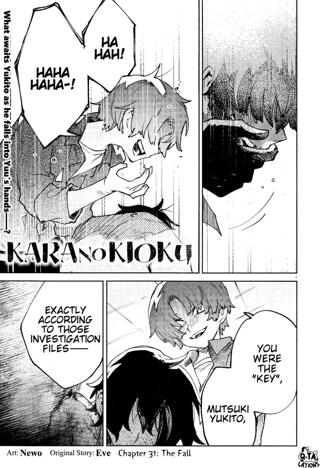 Page 1 Chapter 31 Kara no Kioku