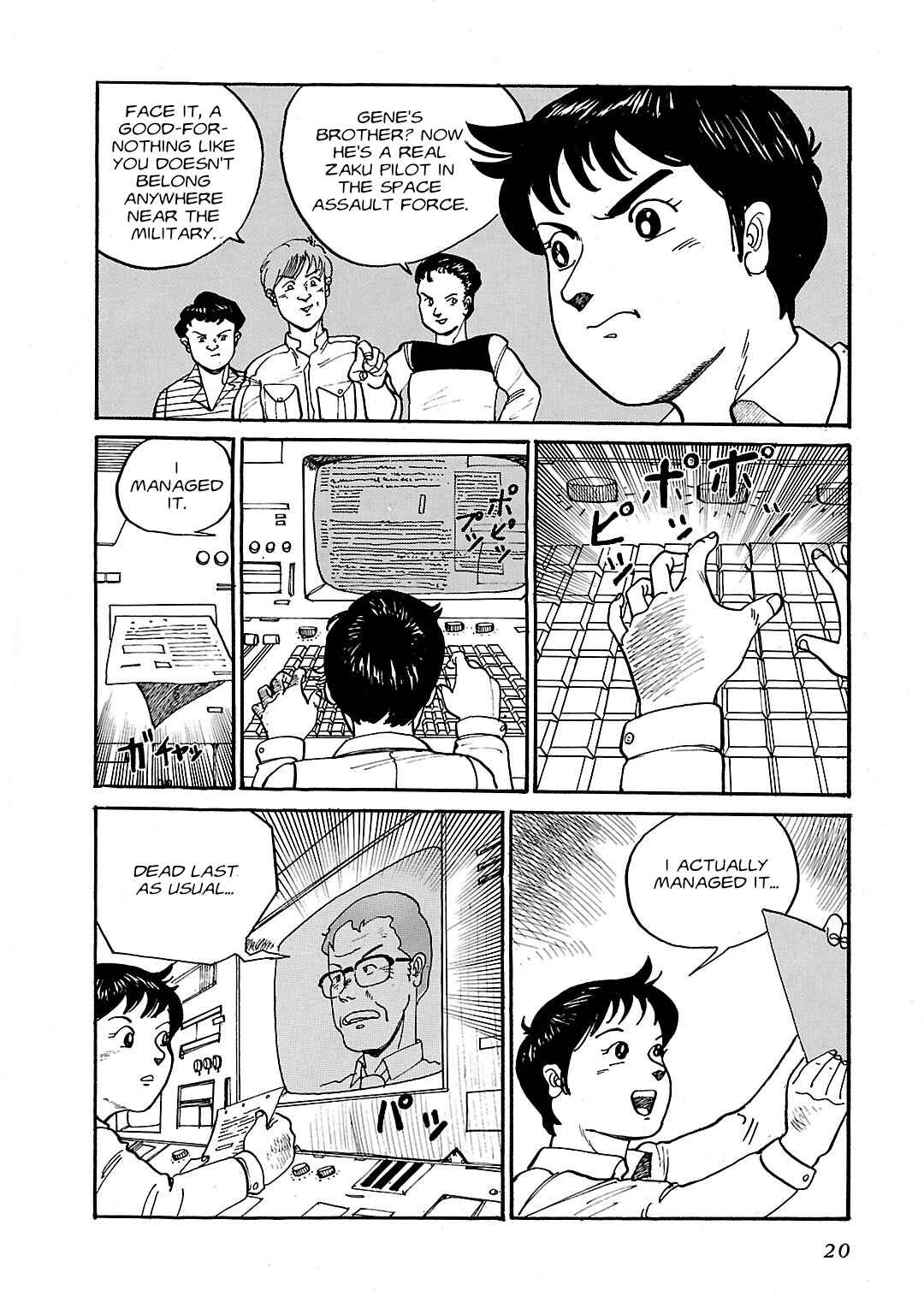 Page 21 Chapter 1 Mobile Suit Gundam - Record of MS Wars