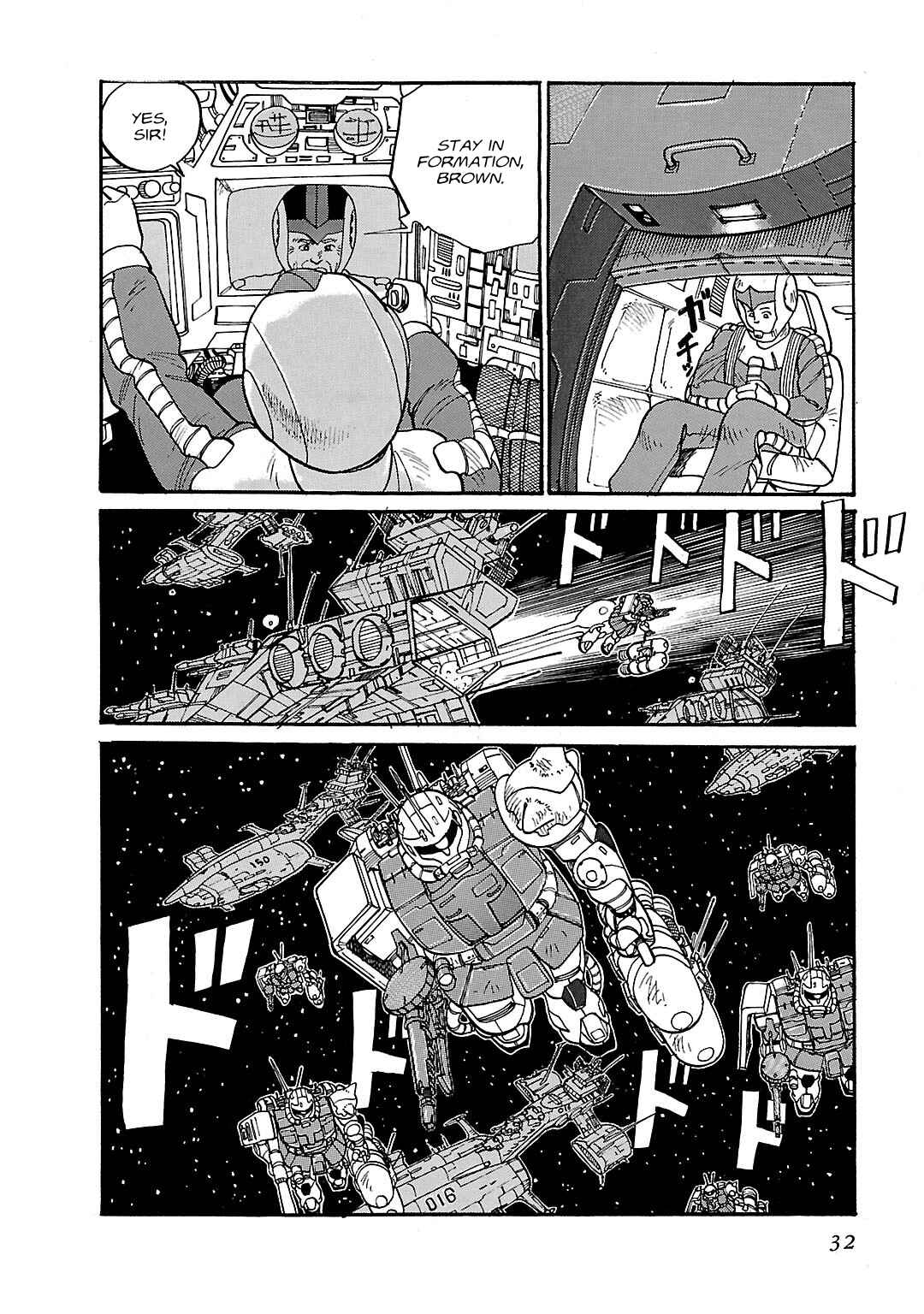 Page 32 Chapter 1 Mobile Suit Gundam - Record of MS Wars