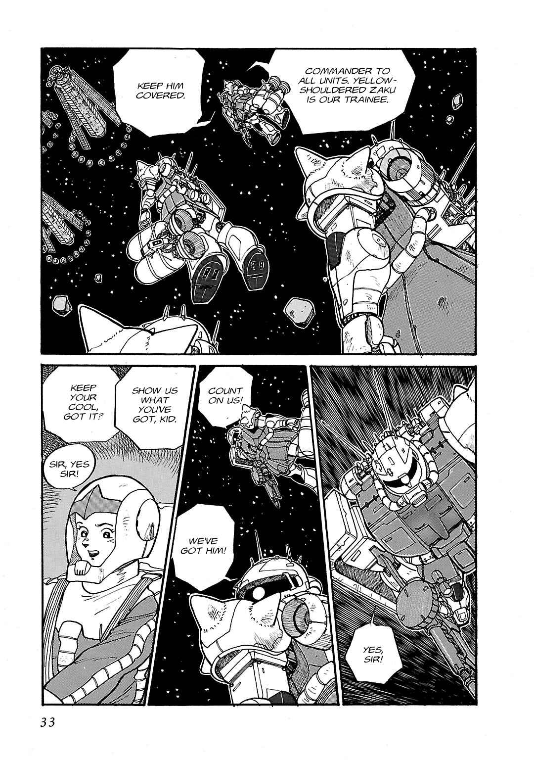 Page 33 Chapter 1 Mobile Suit Gundam - Record of MS Wars