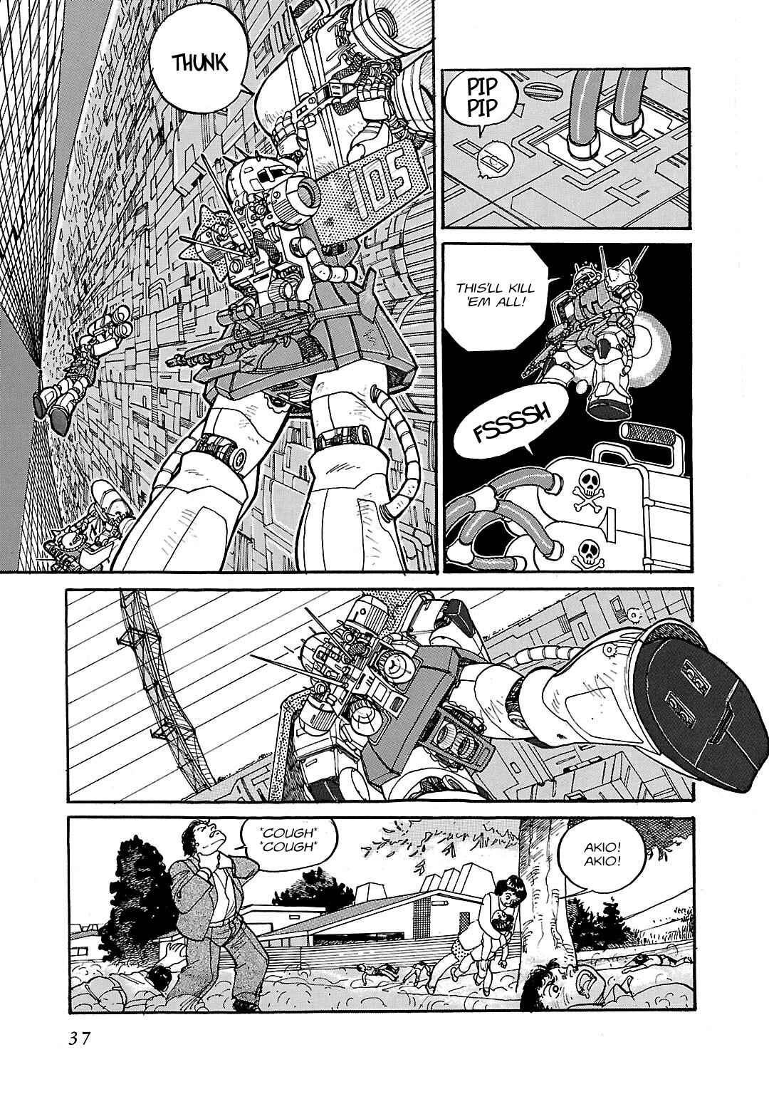 Page 37 Chapter 1 Mobile Suit Gundam - Record of MS Wars