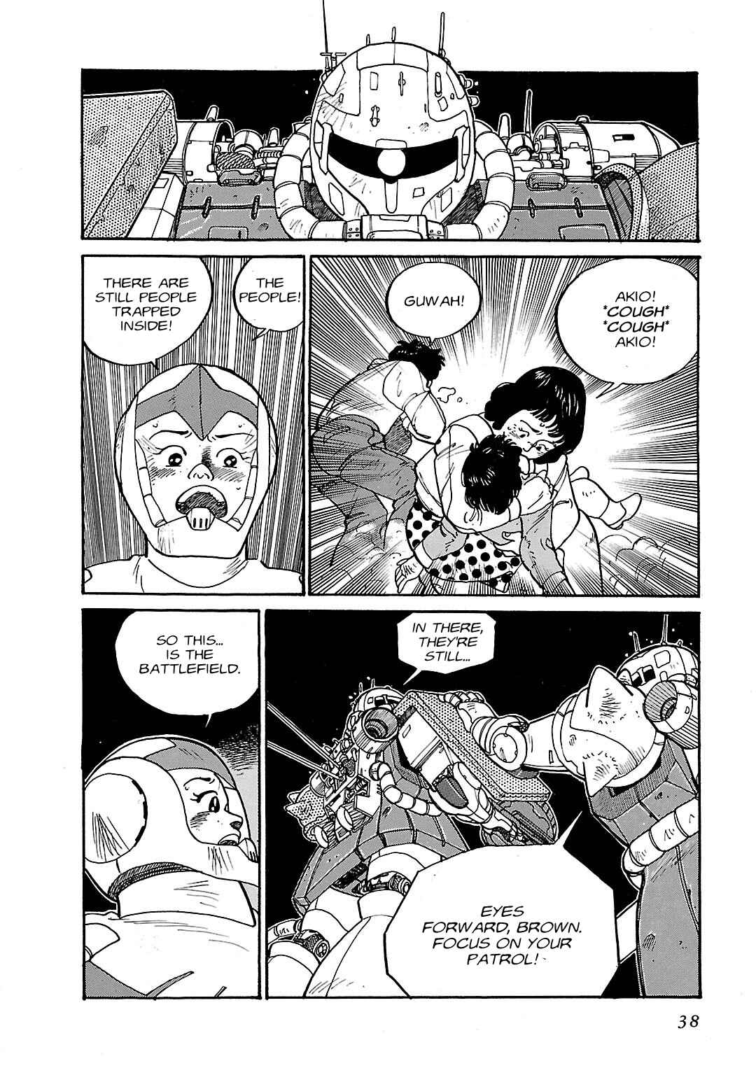 Page 38 Chapter 1 Mobile Suit Gundam - Record of MS Wars