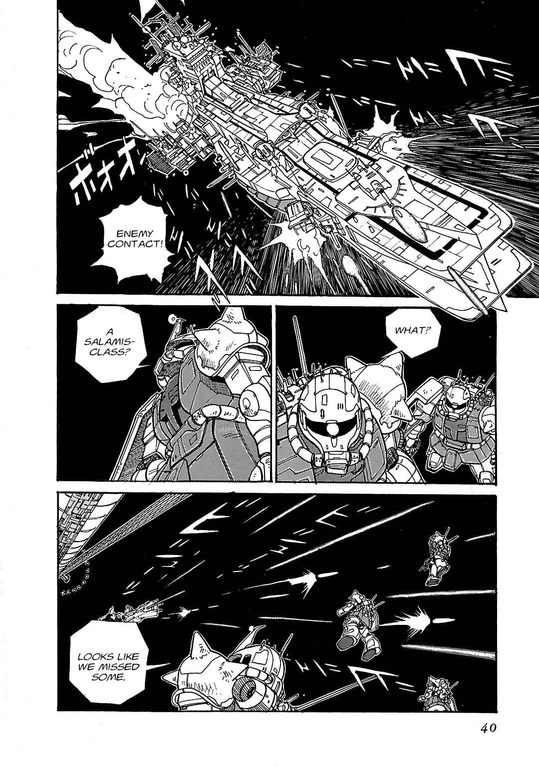 Page 40 Chapter 1 Mobile Suit Gundam - Record of MS Wars