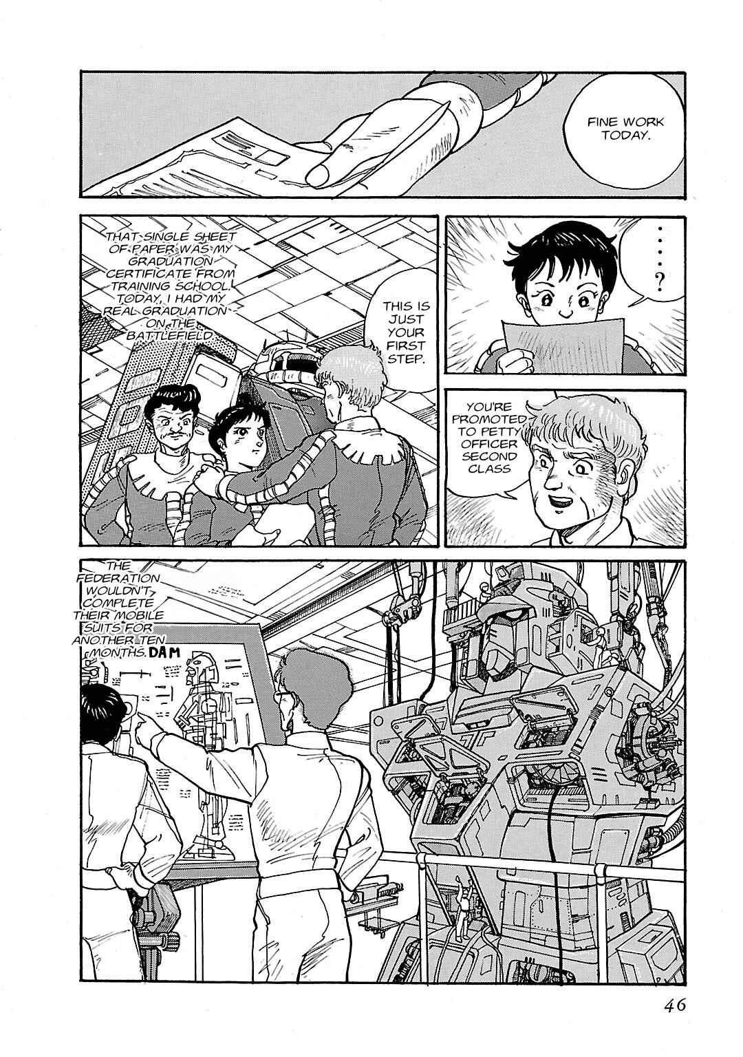 Page 45 Chapter 1 Mobile Suit Gundam - Record of MS Wars