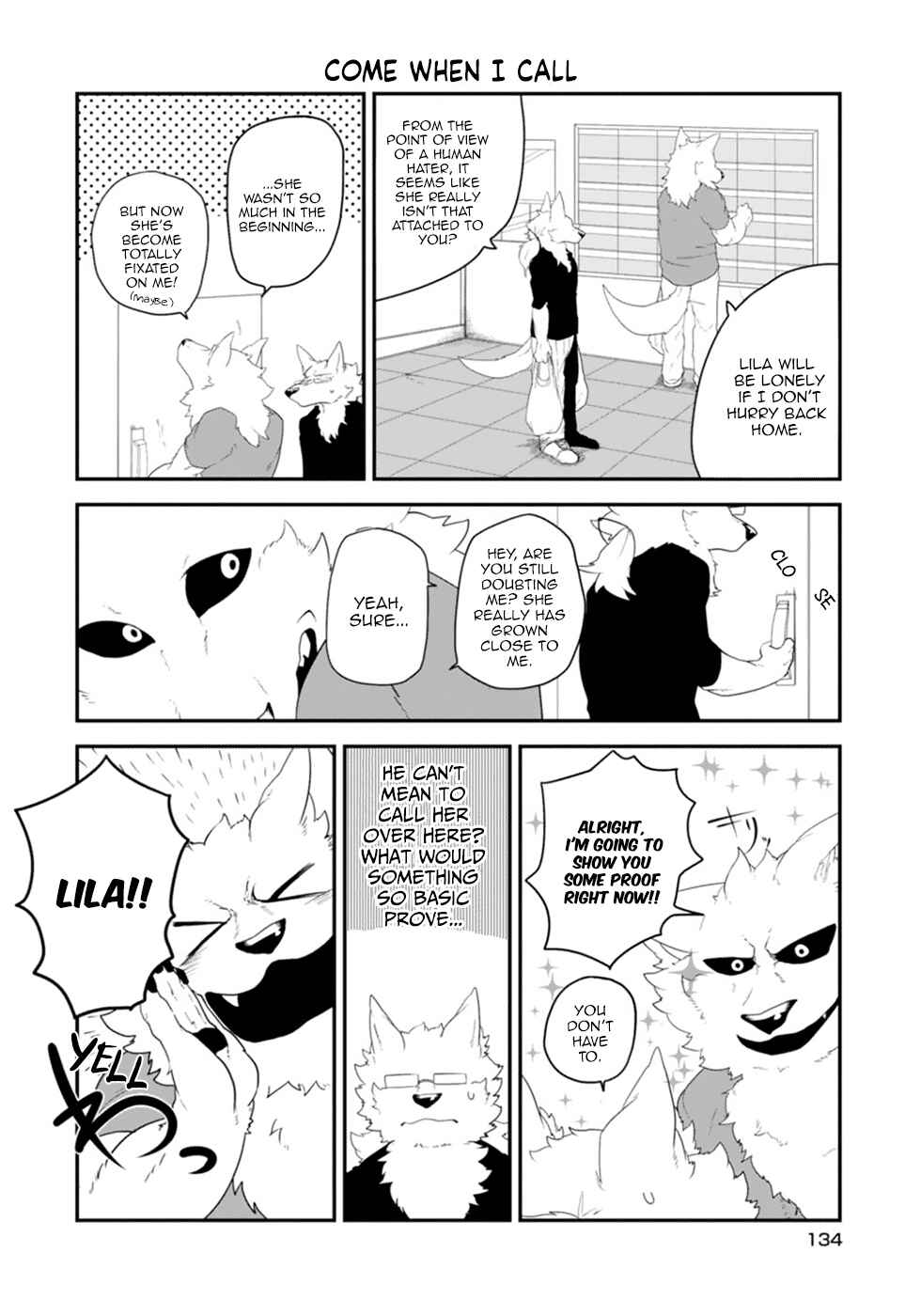 Page 4 Chapter 8 Kainushi Juujin to Petto Joshikousei
