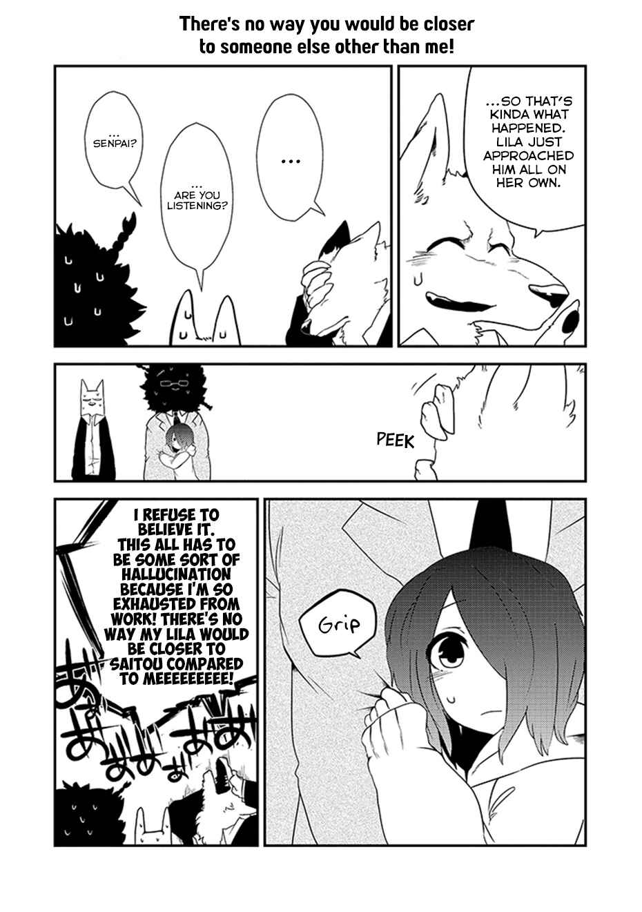 Page 12 Chapter 4 Kainushi Juujin to Petto Joshikousei
