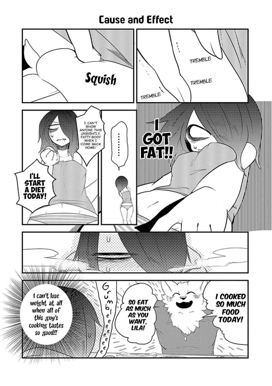 Page 10 Chapter 6 Kainushi Juujin to Petto Joshikousei