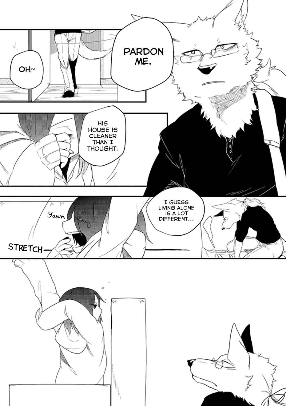 Page 14 Chapter 6 Kainushi Juujin to Petto Joshikousei