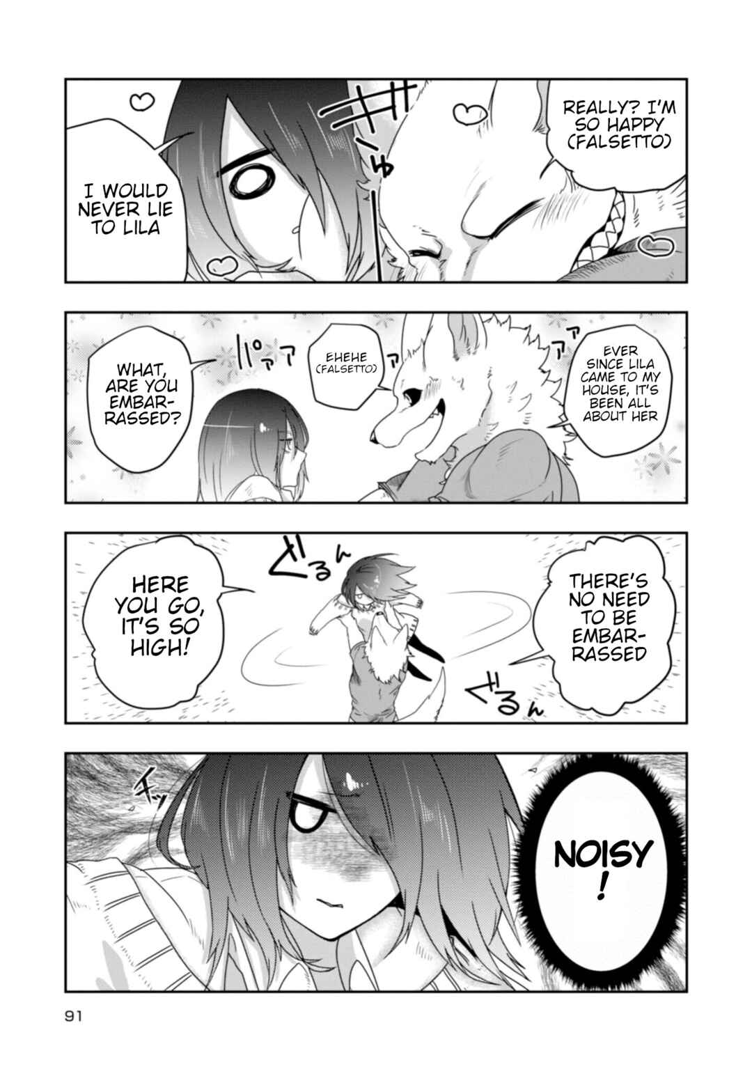 Page 15 Chapter 21 Kainushi Juujin to Petto Joshikousei