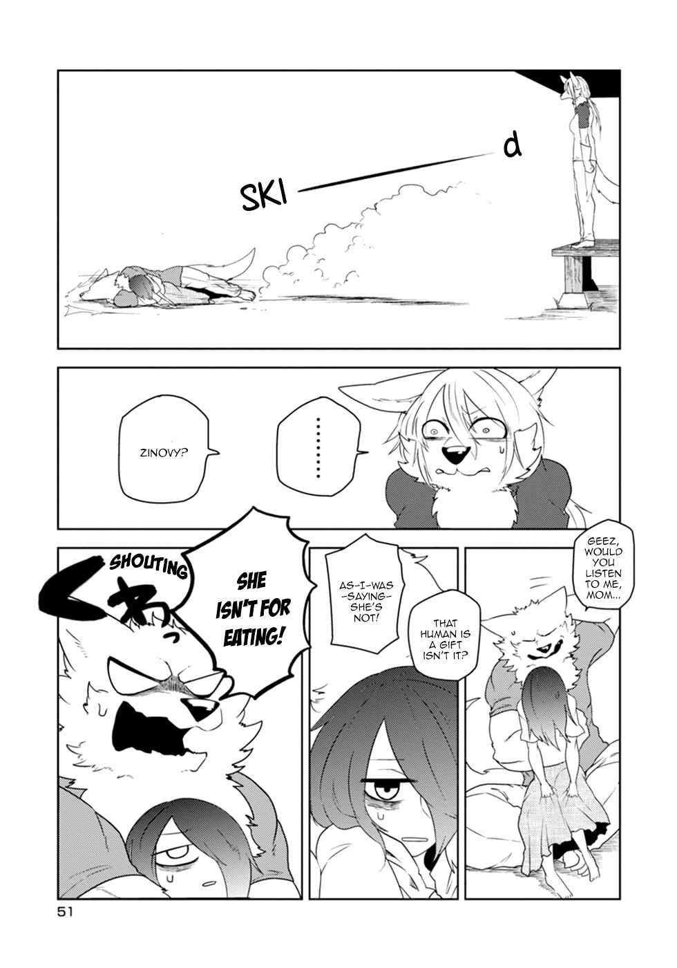 Page 13 Chapter 11 Kainushi Juujin to Petto Joshikousei