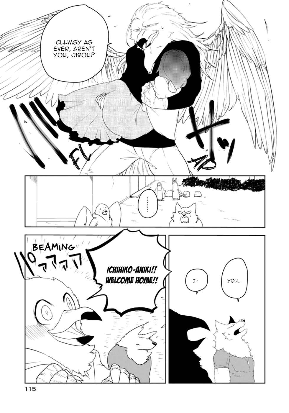 Page 5 Chapter 15 Kainushi Juujin to Petto Joshikousei