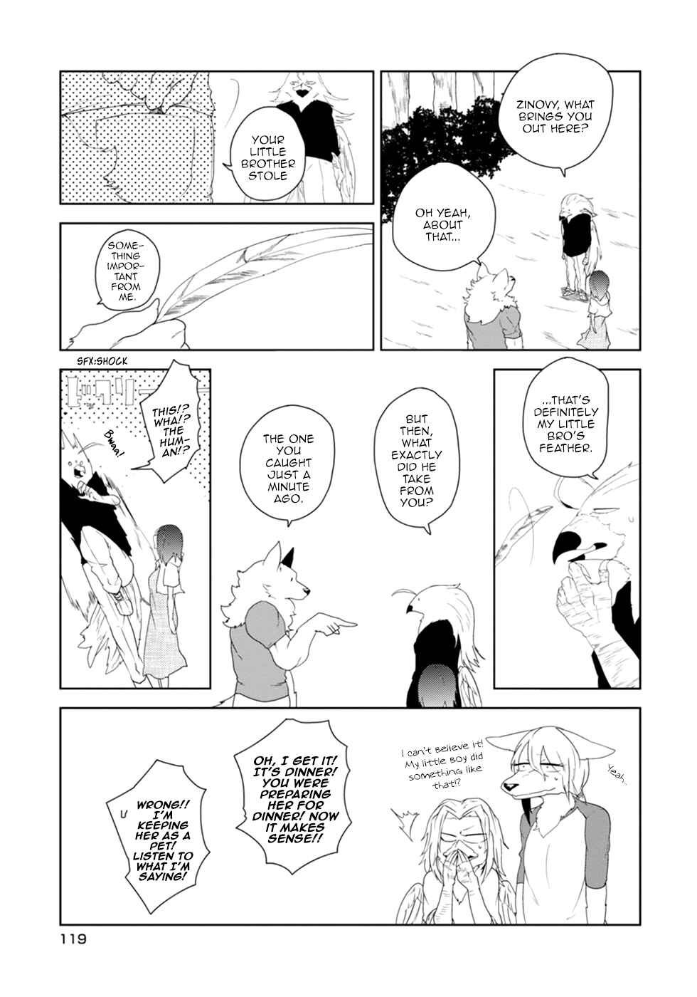 Page 9 Chapter 15 Kainushi Juujin to Petto Joshikousei