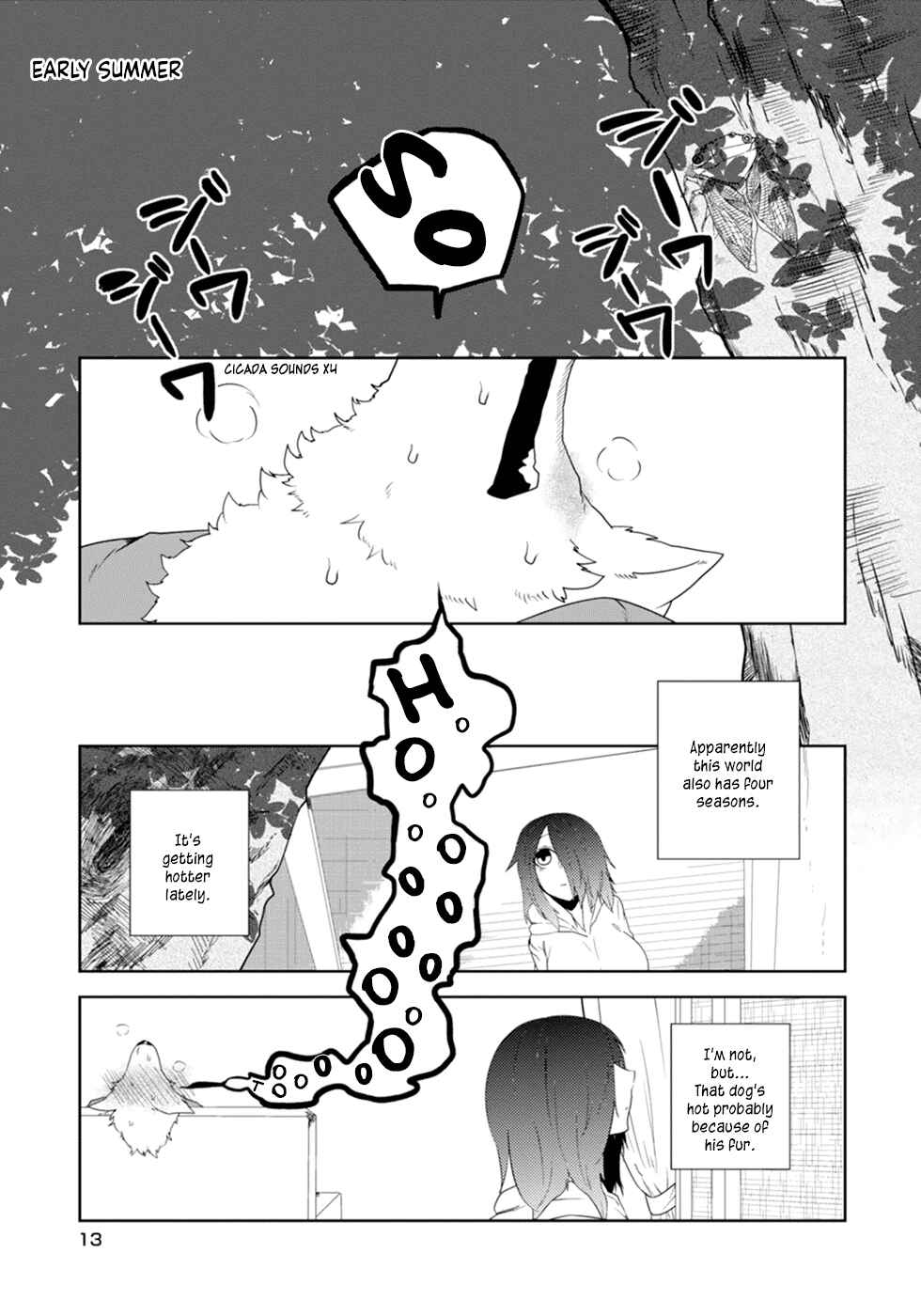 Page 13 Chapter 9 Kainushi Juujin to Petto Joshikousei