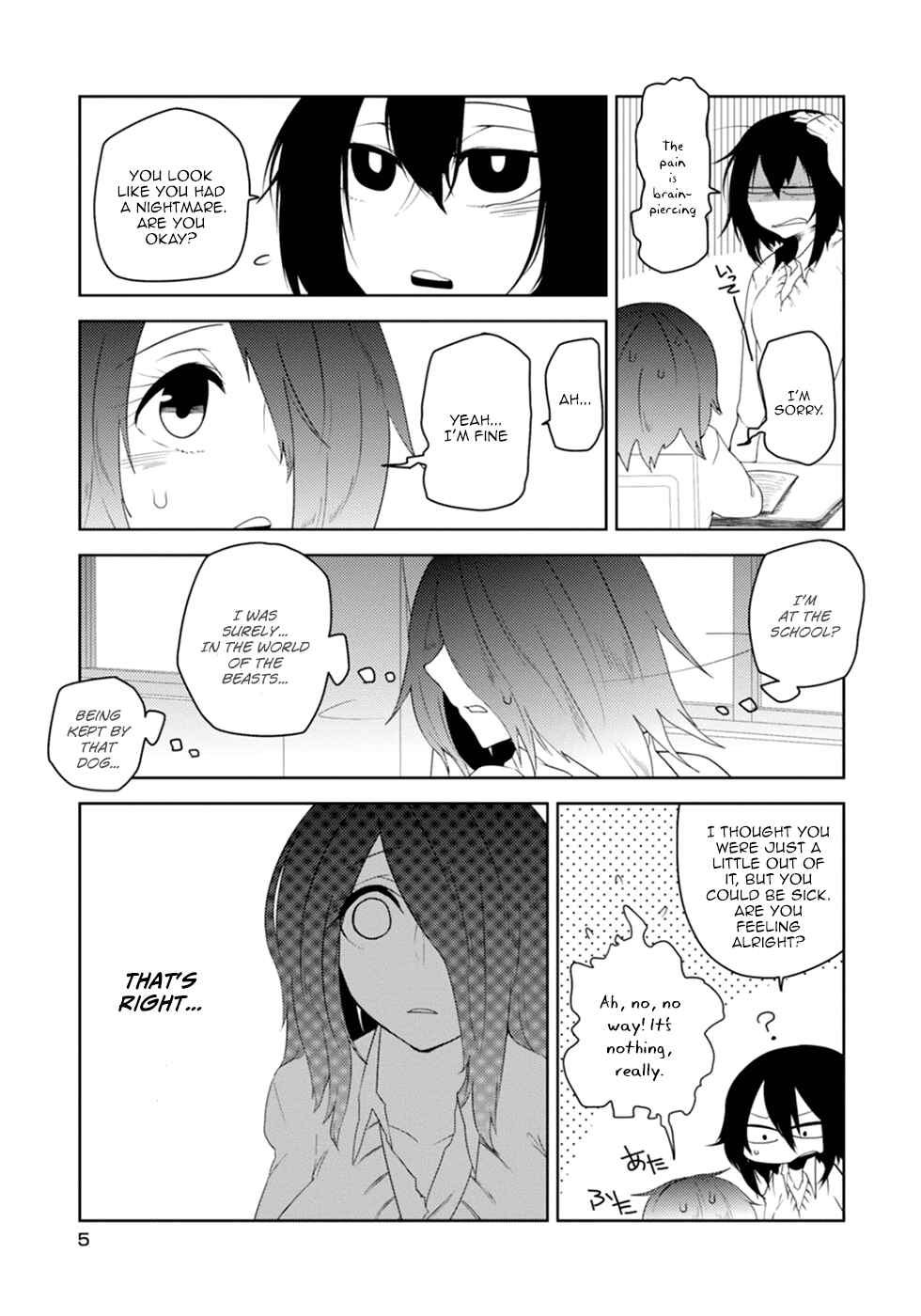 Page 5 Chapter 9 Kainushi Juujin to Petto Joshikousei