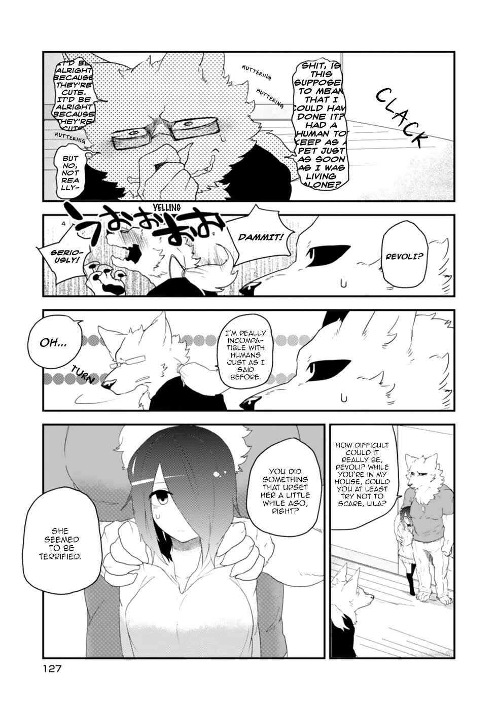 Page 15 Chapter 7 Kainushi Juujin to Petto Joshikousei