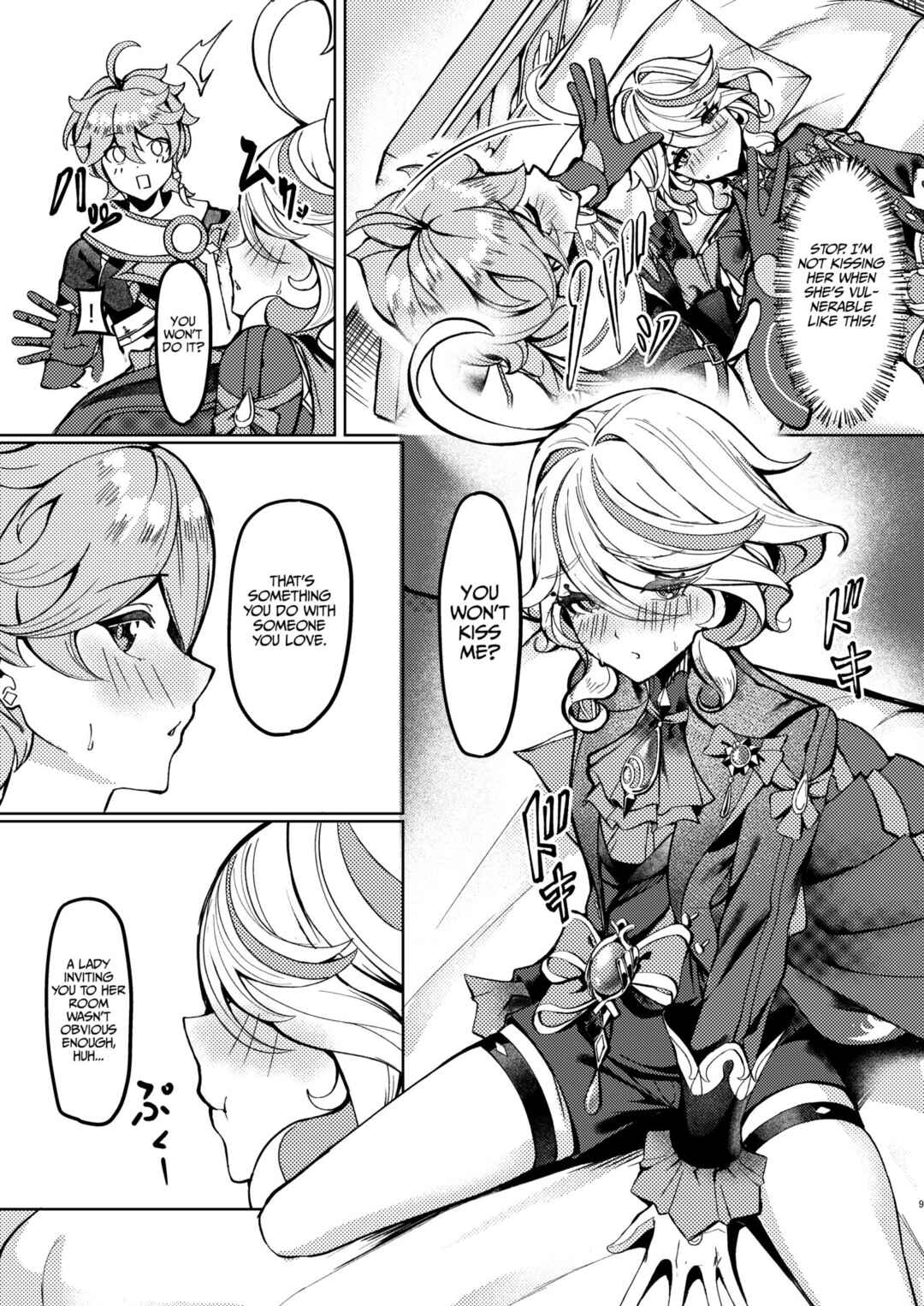Page 8 Chapter 1 Genshin Impact - Koyoi no Boku wa Kimi dake no Mono (Doujinshi)