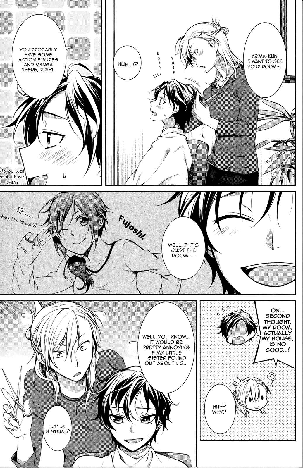 Page 4 Chapter 3 Fudanshi-kun no Honey Days
