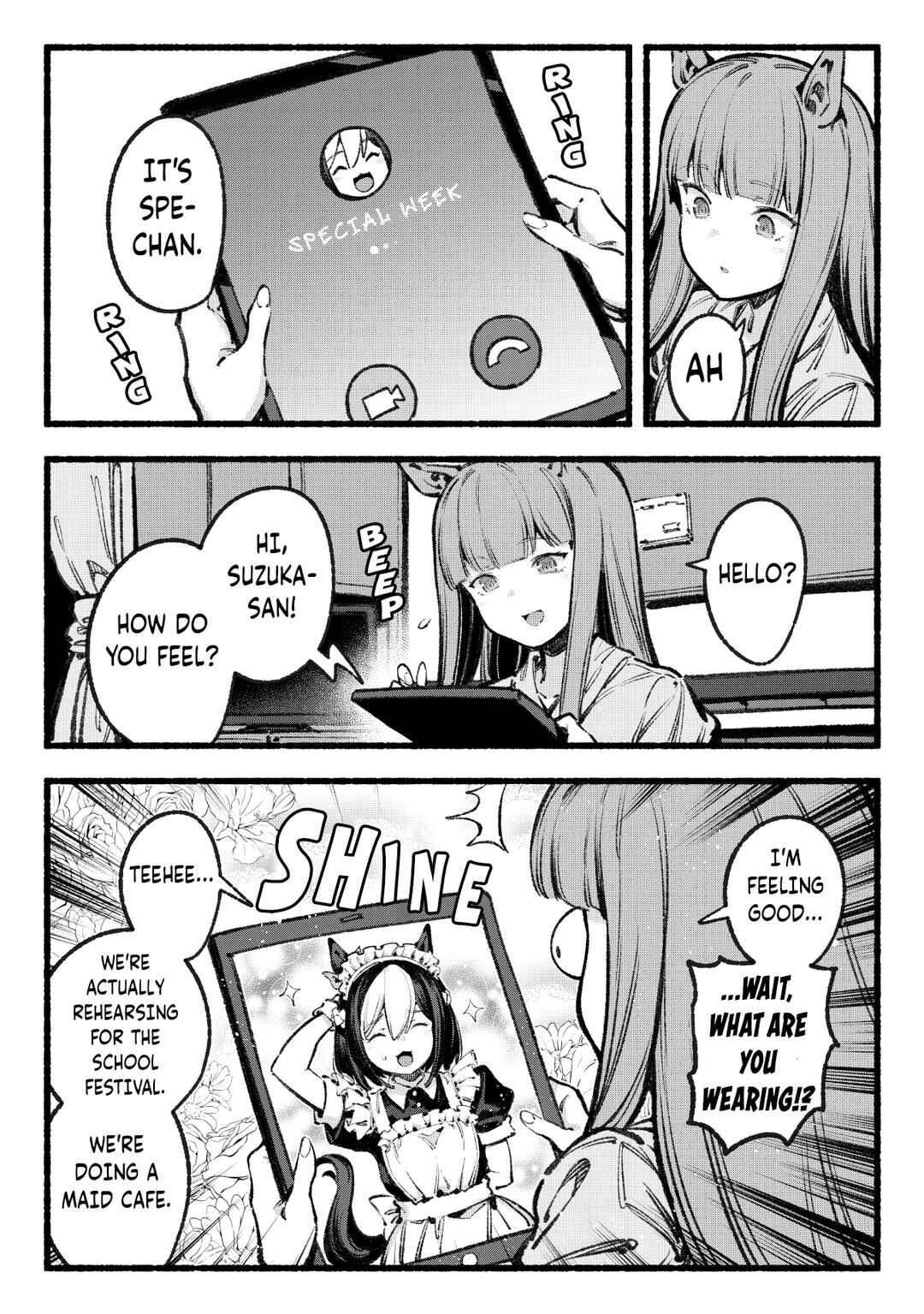 Page 9 Chapter Unknown_73fe Uma Musume Pretty Derby - Good Luck Charm (Doujinshi)