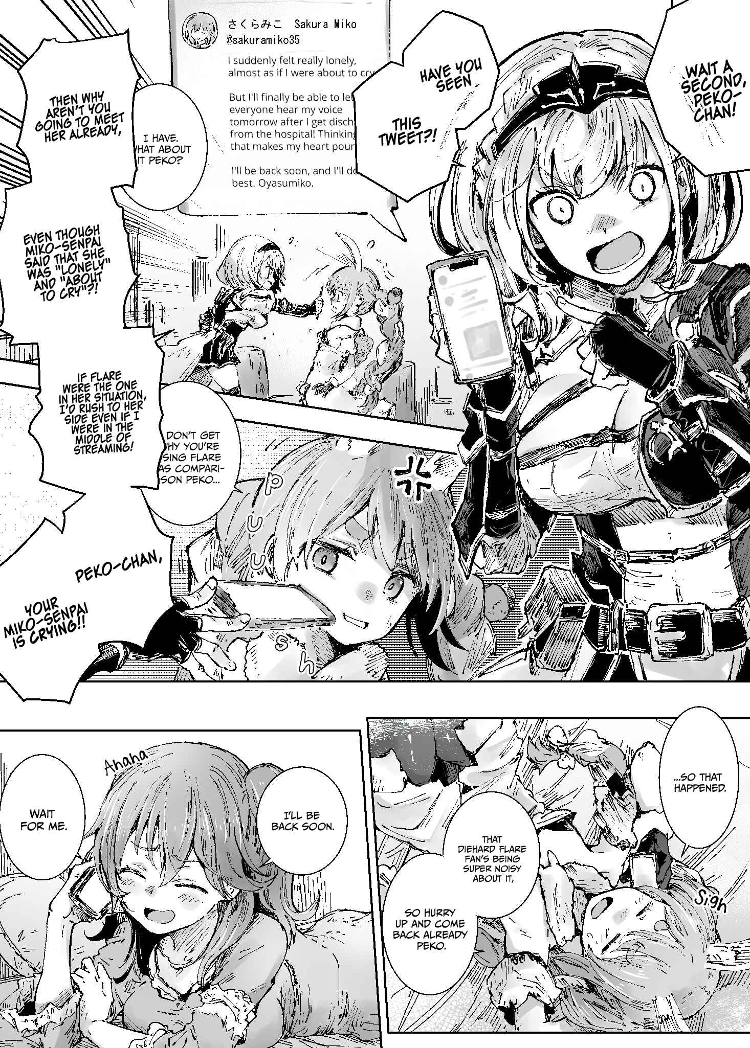 Page 1 Chapter 48 Hololive - Yohanes Twitter Shorts