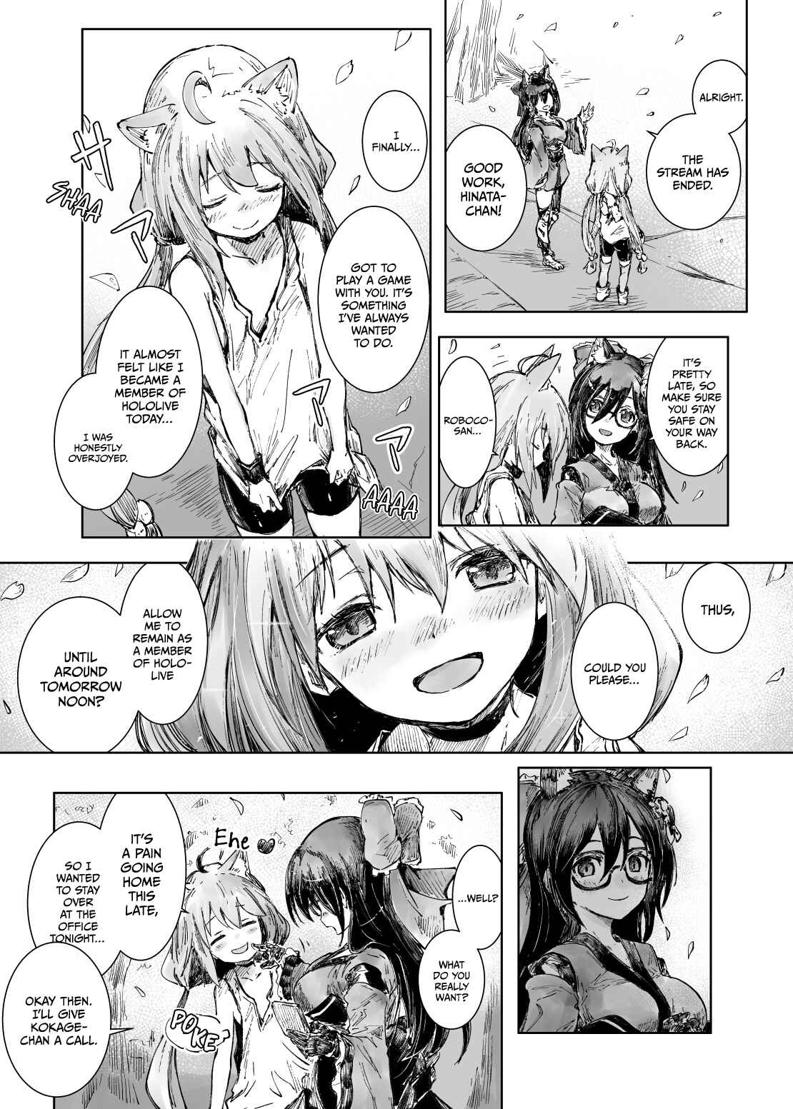 Page 1 Chapter 25 Hololive - Yohanes Twitter Shorts