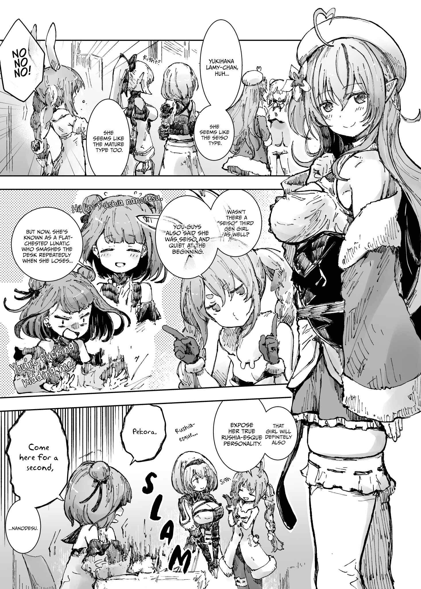 Page 1 Chapter 42 Hololive - Yohanes Twitter Shorts