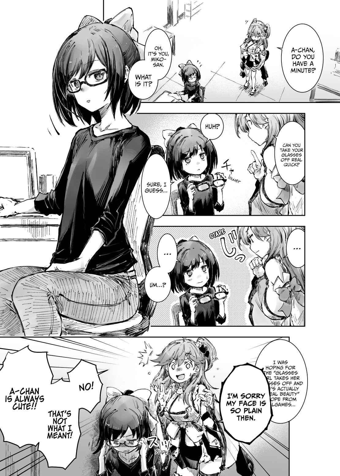 Page 1 Chapter 27 Hololive - Yohanes Twitter Shorts