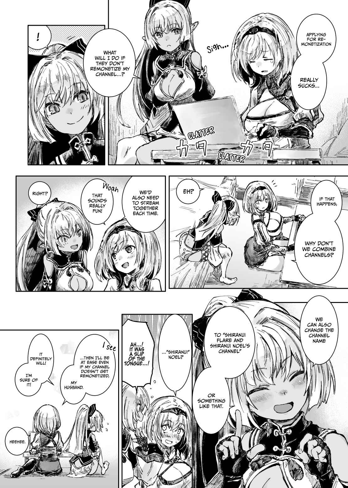 Page 1 Chapter 24 Hololive - Yohanes Twitter Shorts