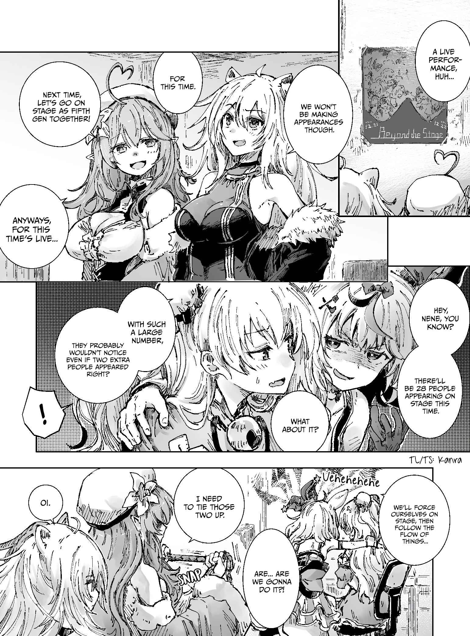 Page 1 Chapter 58 Hololive - Yohanes Twitter Shorts