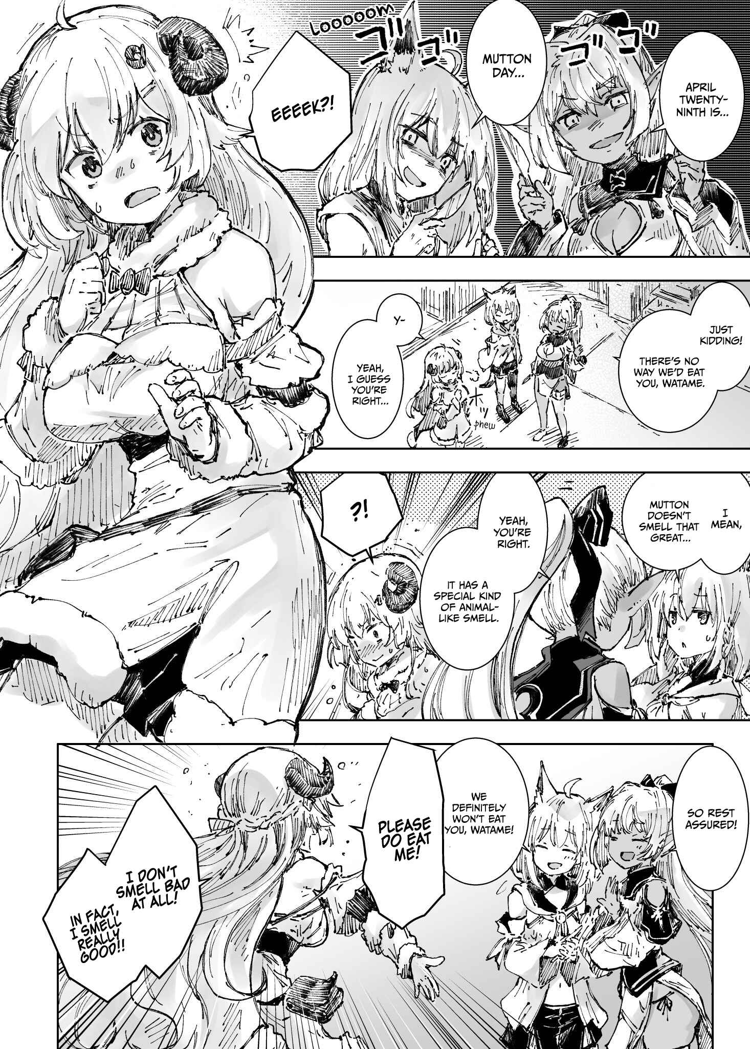 Page 1 Chapter 32 Hololive - Yohanes Twitter Shorts