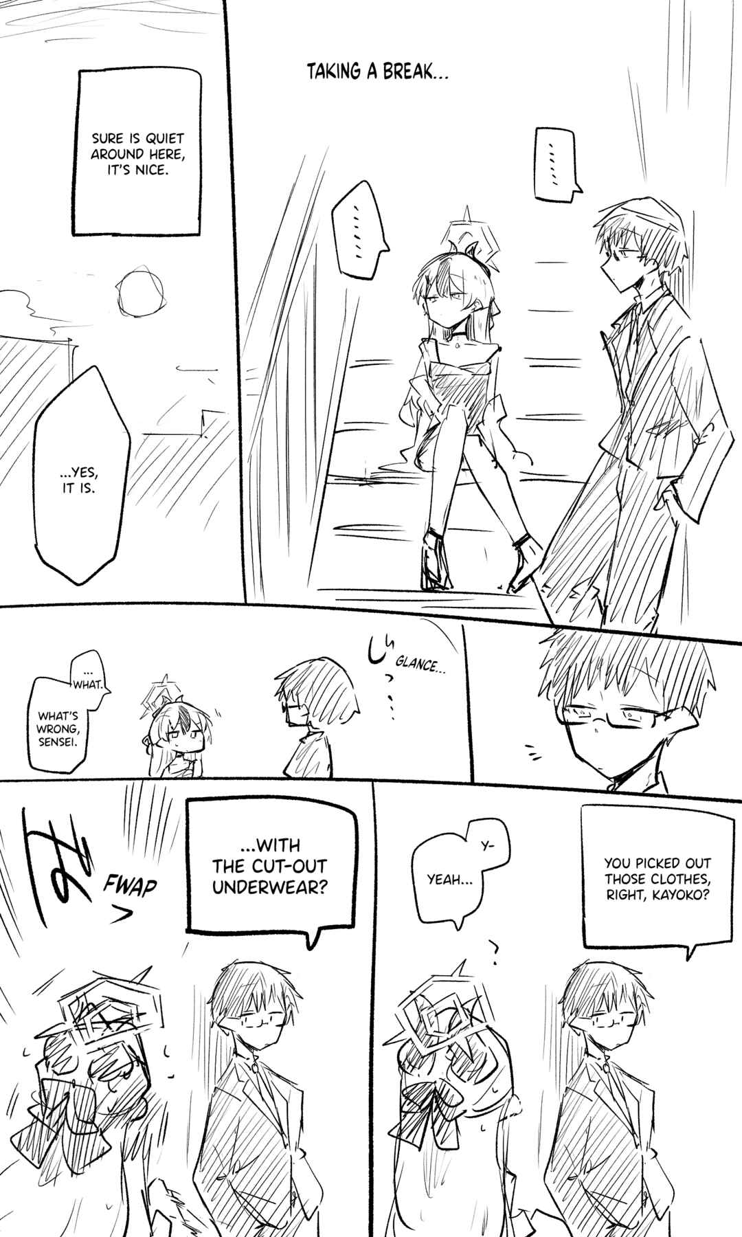 Page 1 Chapter Unknown_64f1 Blue Archive - Kayoko (Dress) (Doujinshi)