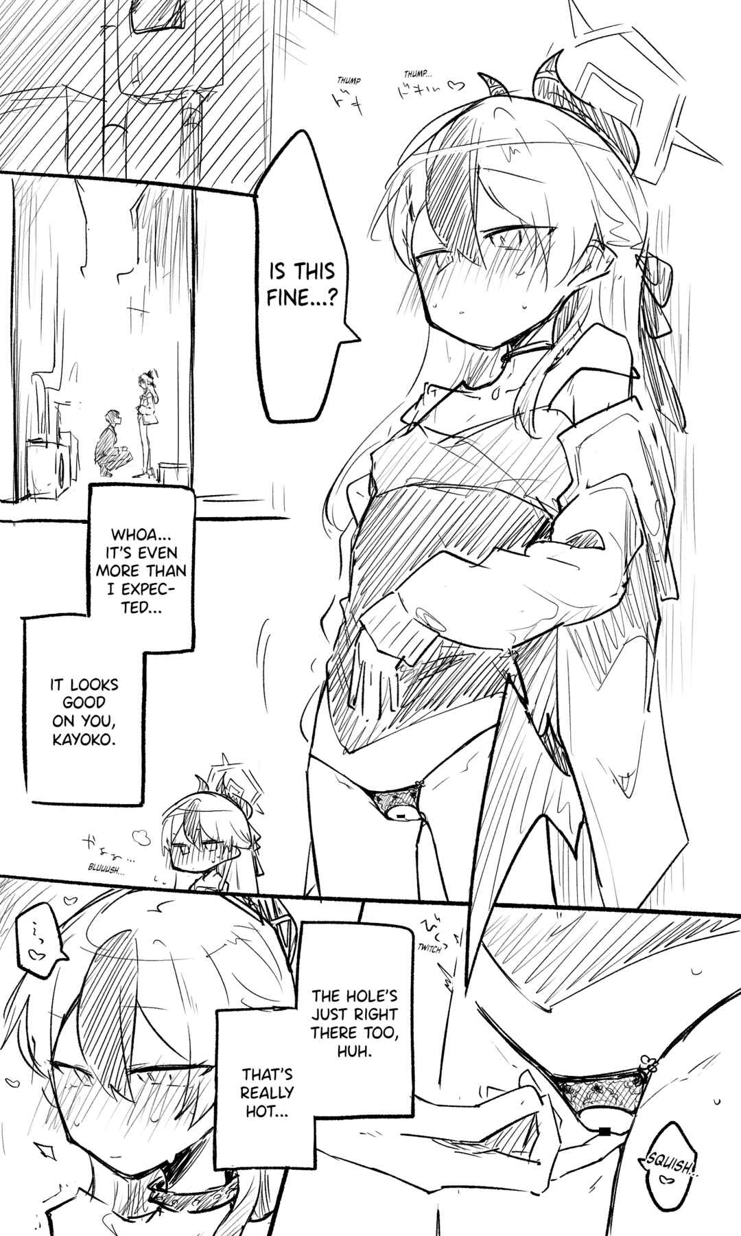 Page 3 Chapter Unknown_64f1 Blue Archive - Kayoko (Dress) (Doujinshi)