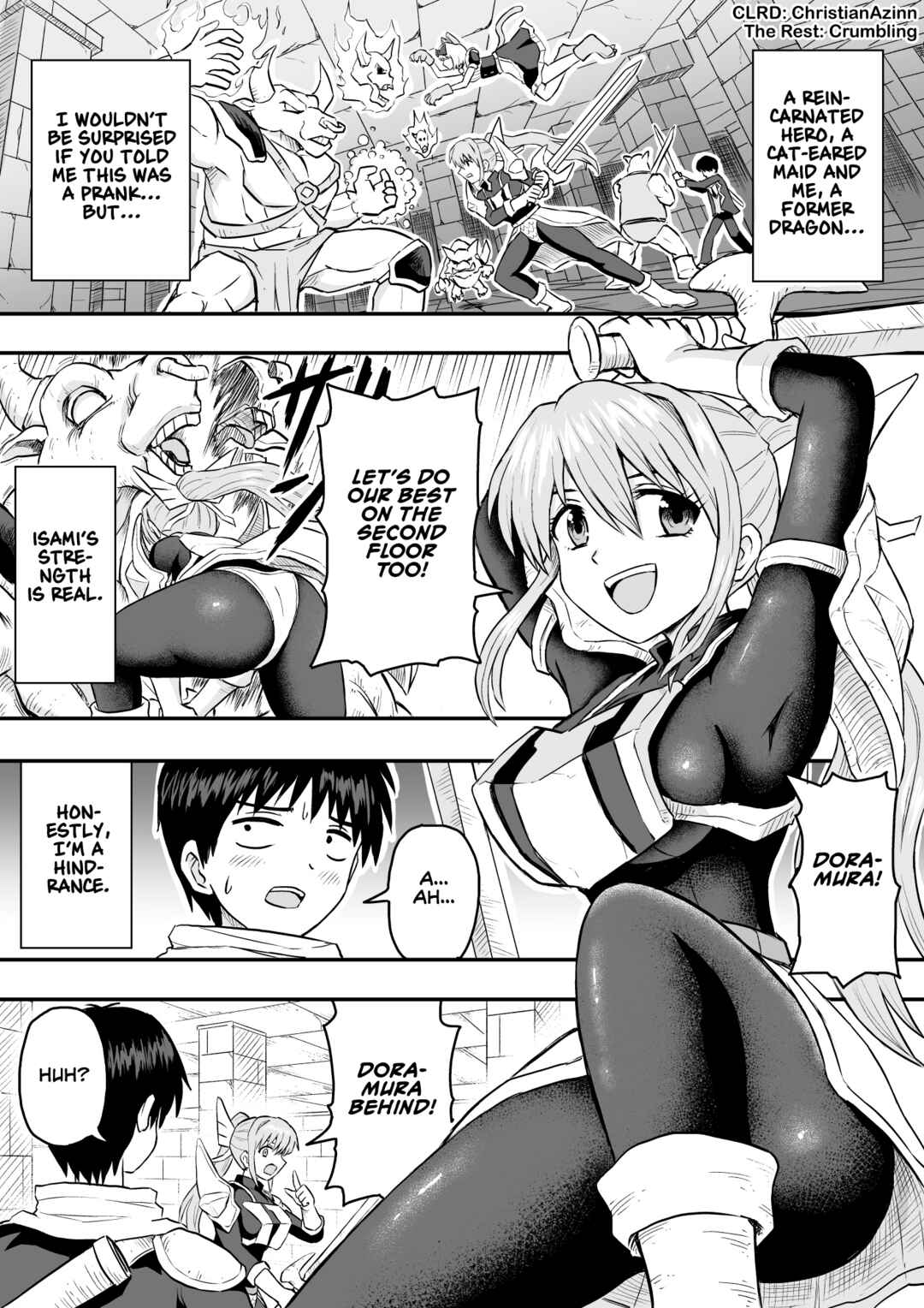 Page 1 Chapter 10 Tensei Mae wa Dragon Deshita
