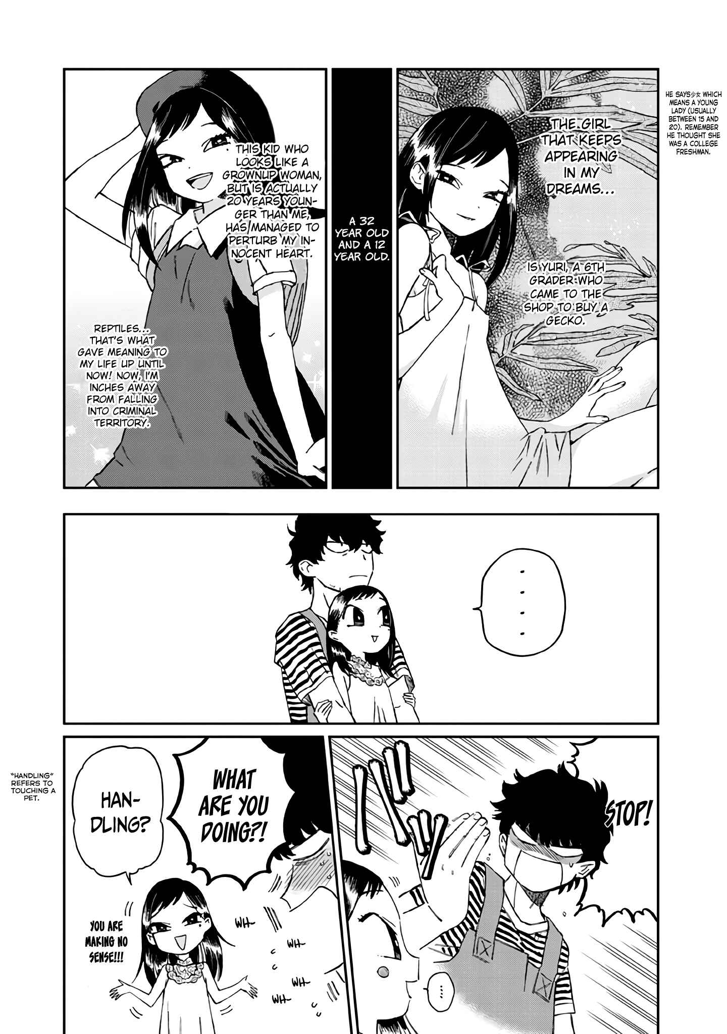 Page 8 Chapter 2 Madonna ga Glass Case no Naka