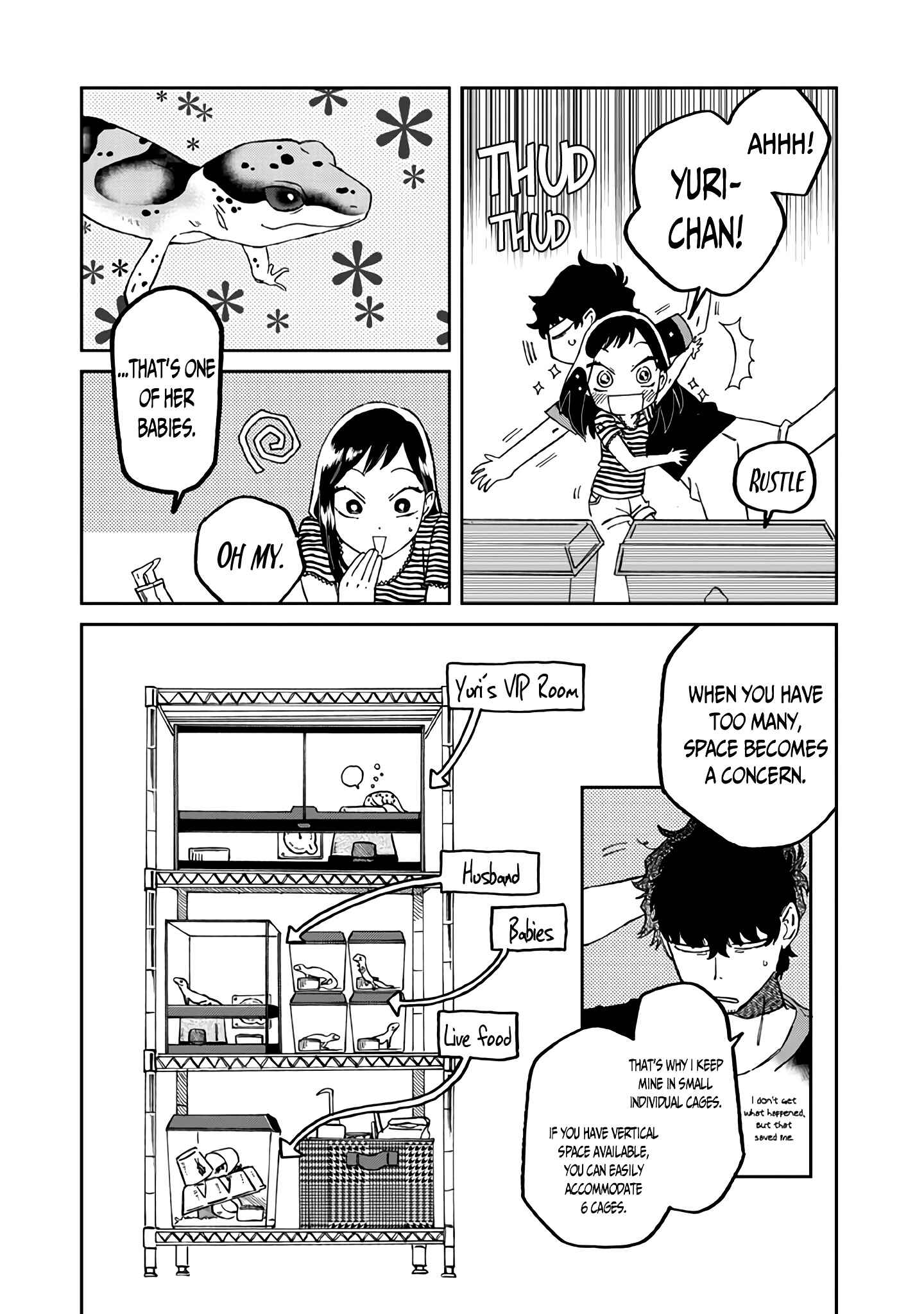 Page 10 Chapter 4 Madonna ga Glass Case no Naka