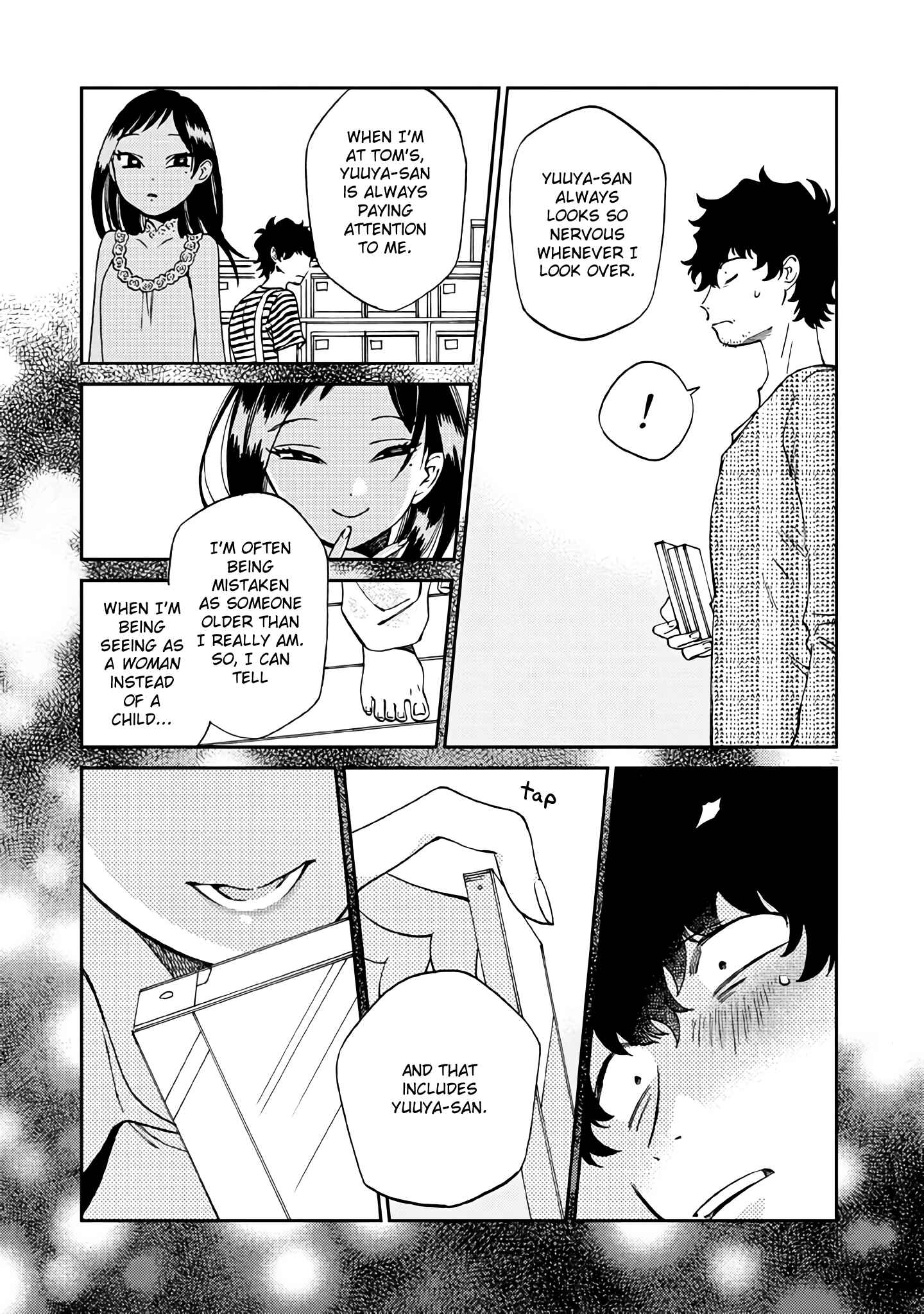Page 6 Chapter 15 Madonna ga Glass Case no Naka