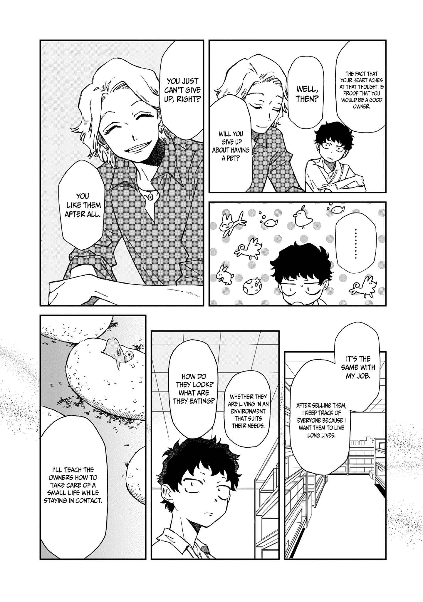 Page 15 Chapter 5 Madonna ga Glass Case no Naka