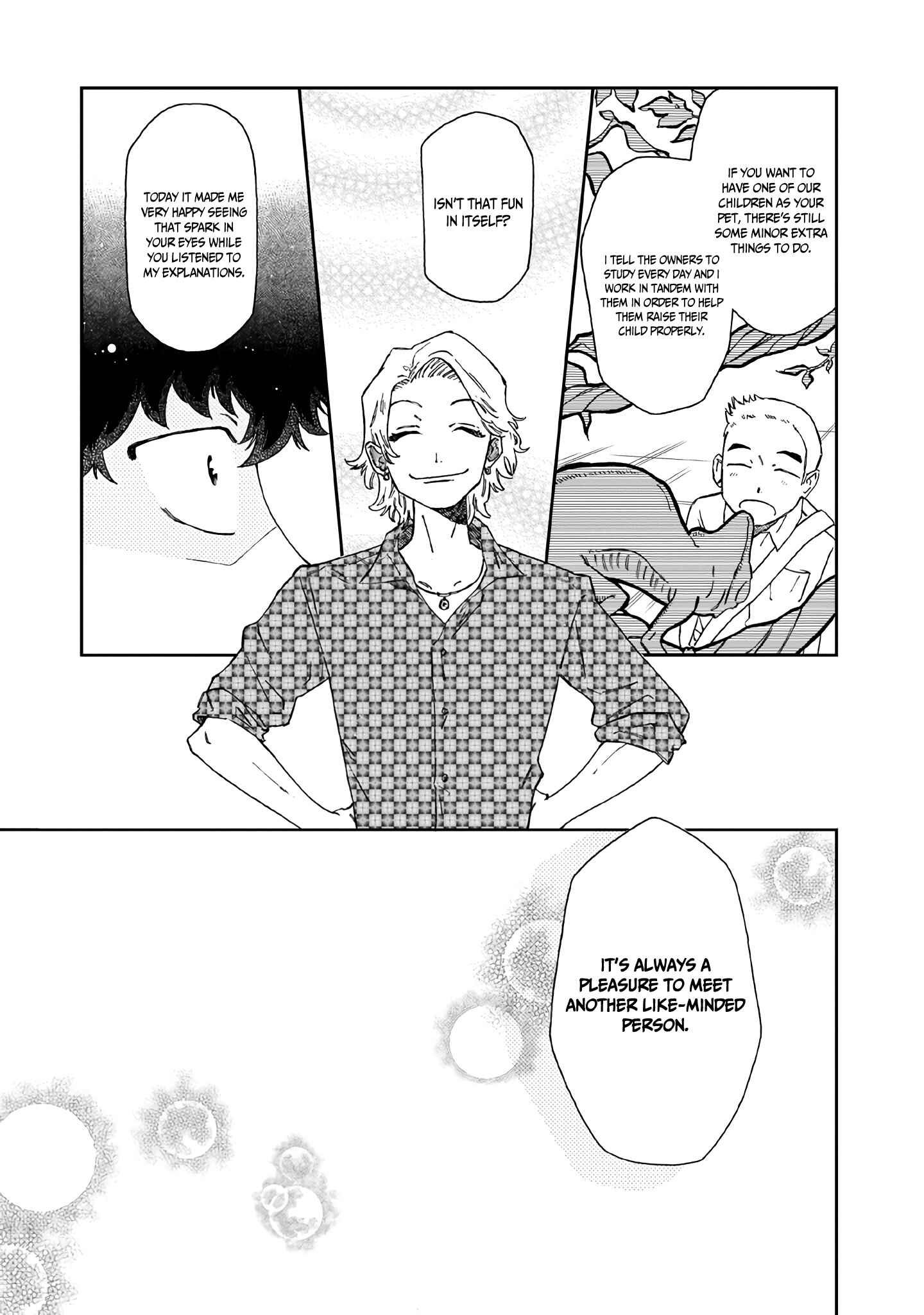 Page 16 Chapter 5 Madonna ga Glass Case no Naka
