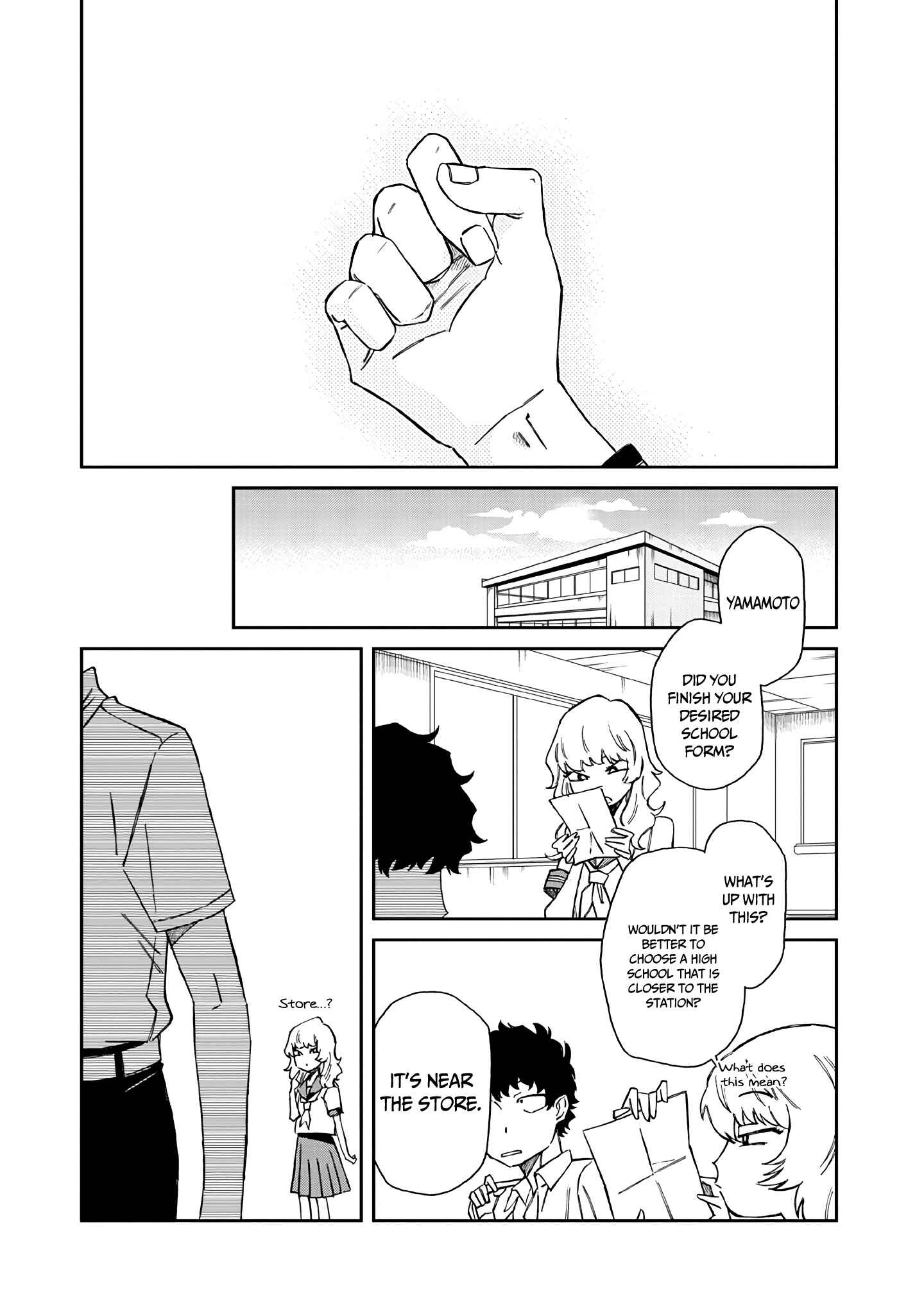 Page 18 Chapter 5 Madonna ga Glass Case no Naka